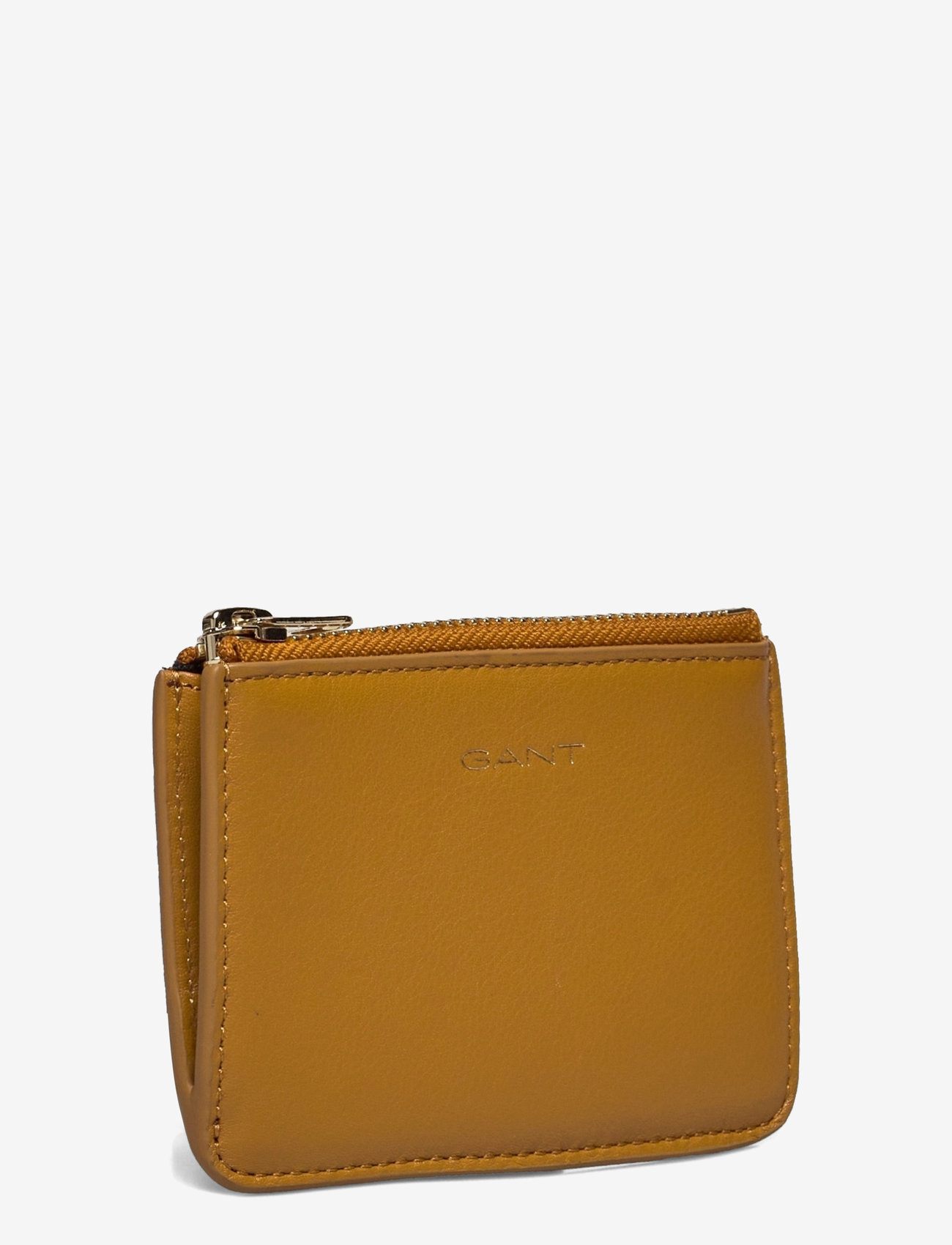 GANT - LEATHER ZIP POUCH - cinnamon brown - 2