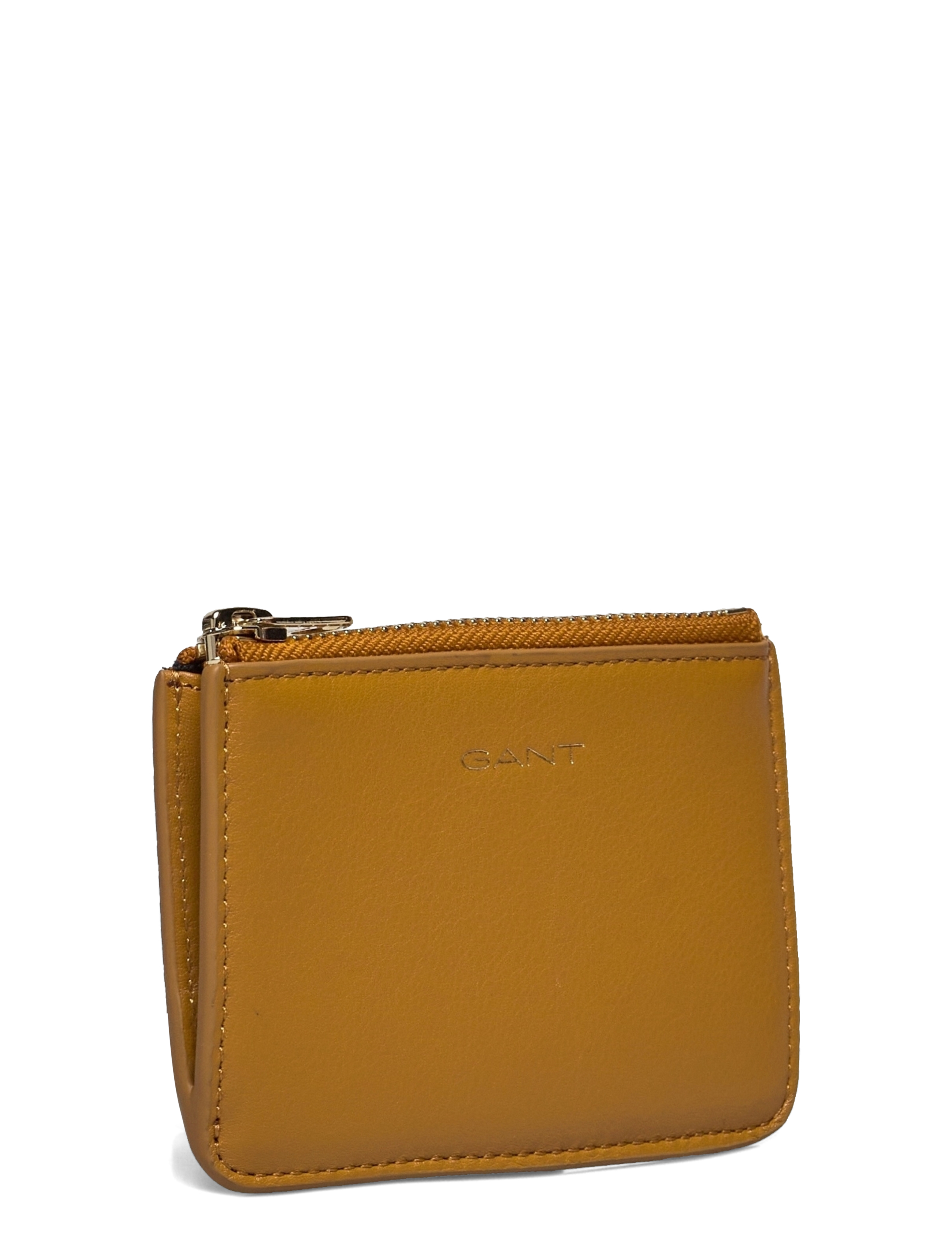 GANT - LEATHER ZIP POUCH - cinnamon brown - 2