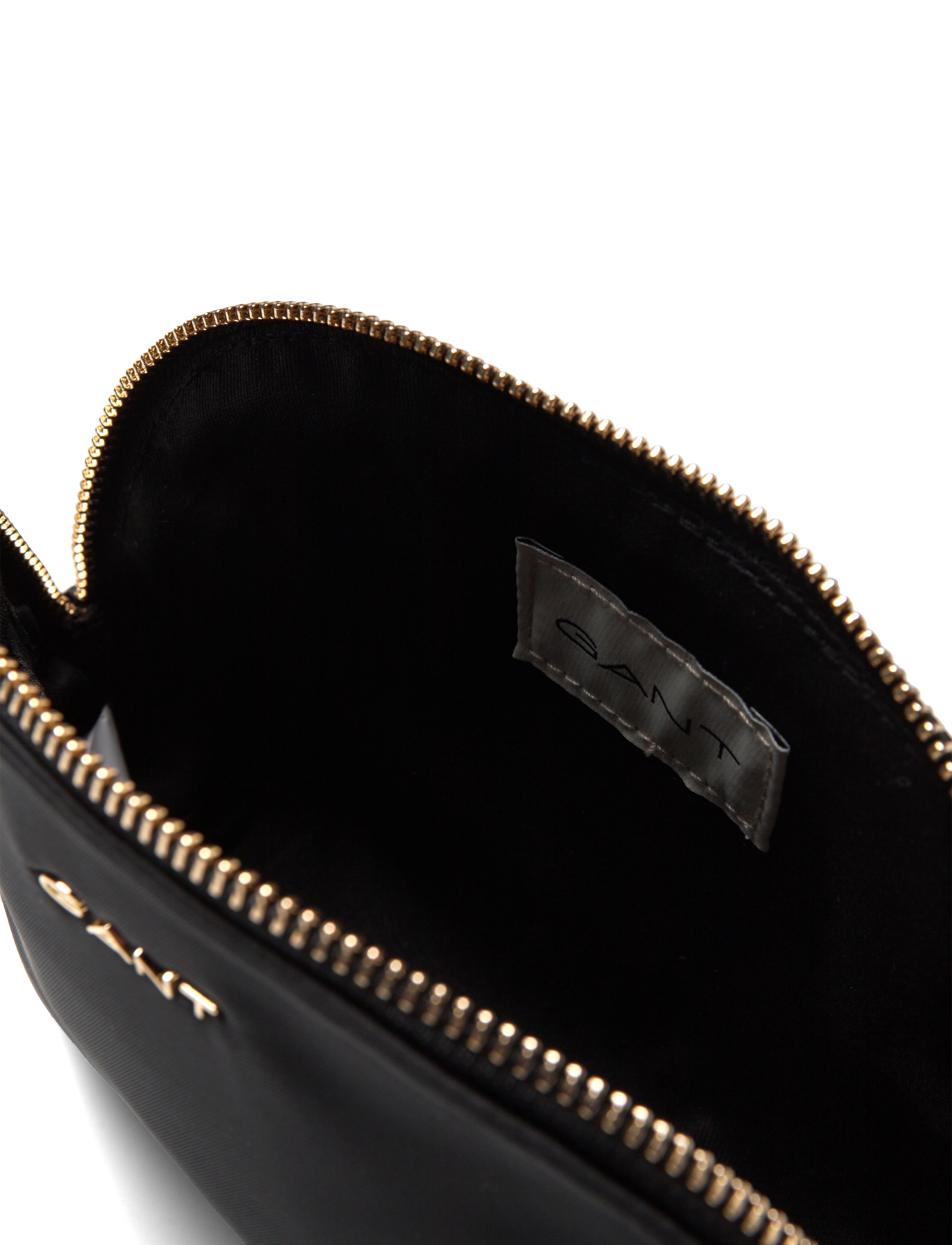 GANT - WOVEN WASH BAG - ebony black - 4