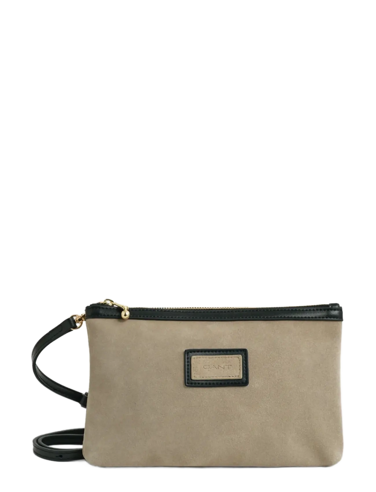 GANT SUEDE CROSSBODY BAG - GANT - TAUPE BEIGE / beige