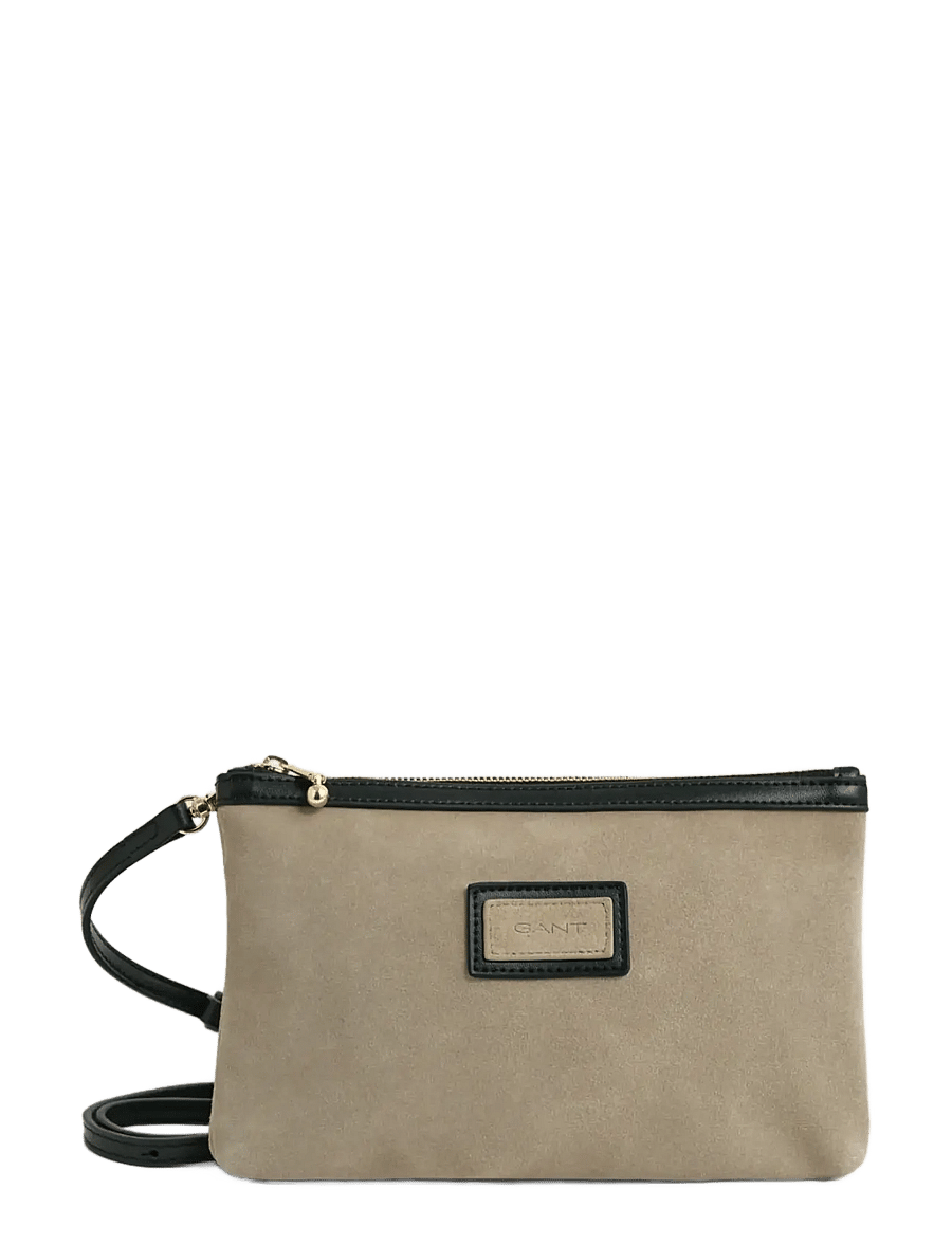 Gant - SUEDE CROSSBODY BAG - mode trends - taupe beige - 0