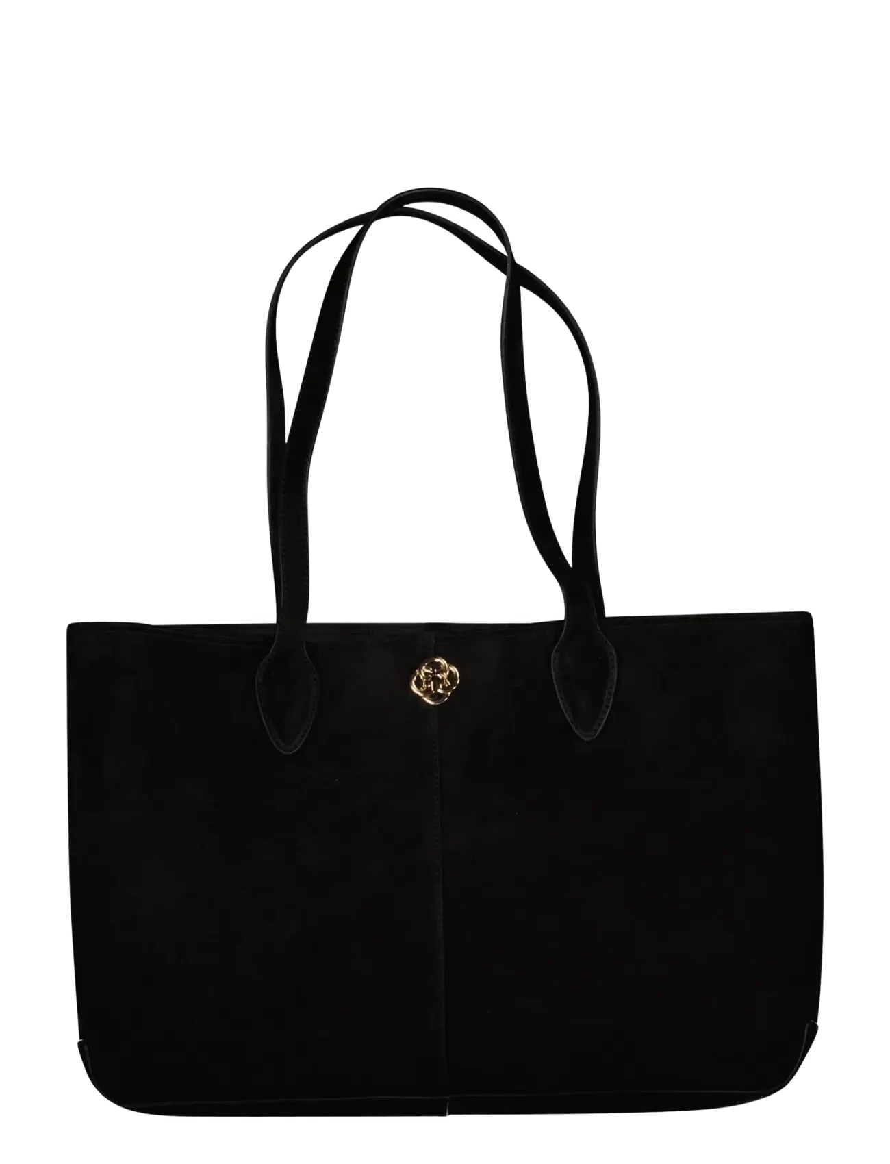 Gant SUEDE TOTE BAG - Shoppere & Tote Bags - BLACK / black