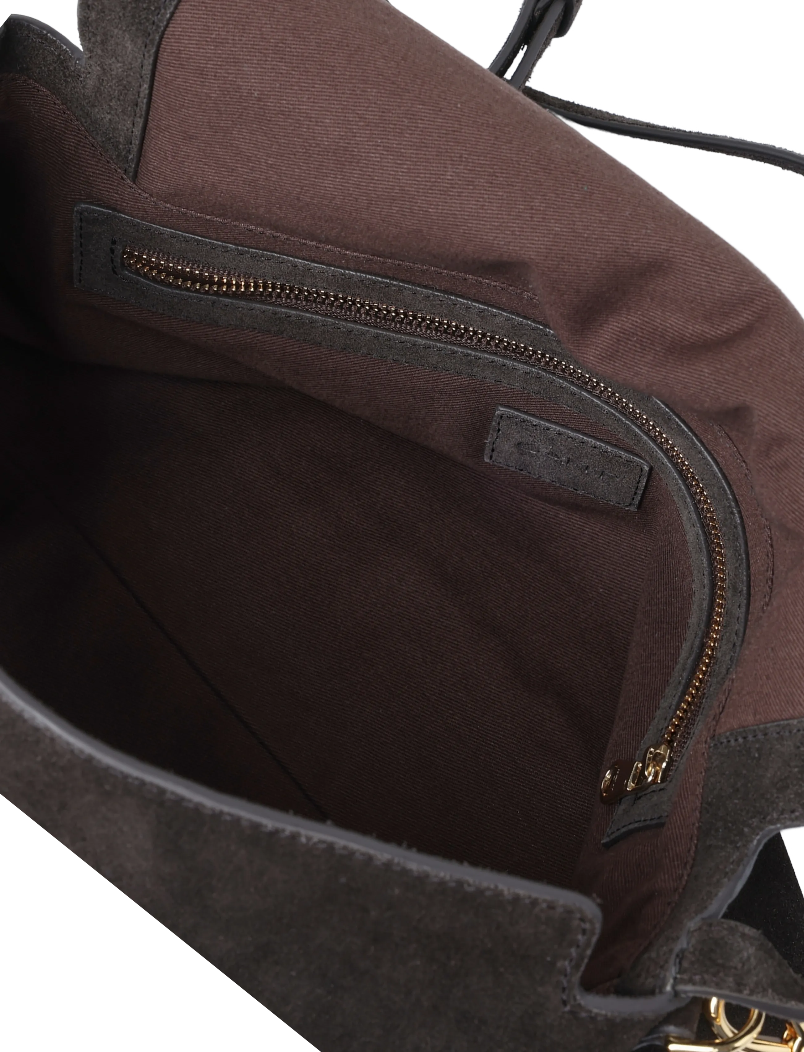 Gant - Suede Slouchy Shoulder Bag - schultertaschen - deep brown - 4