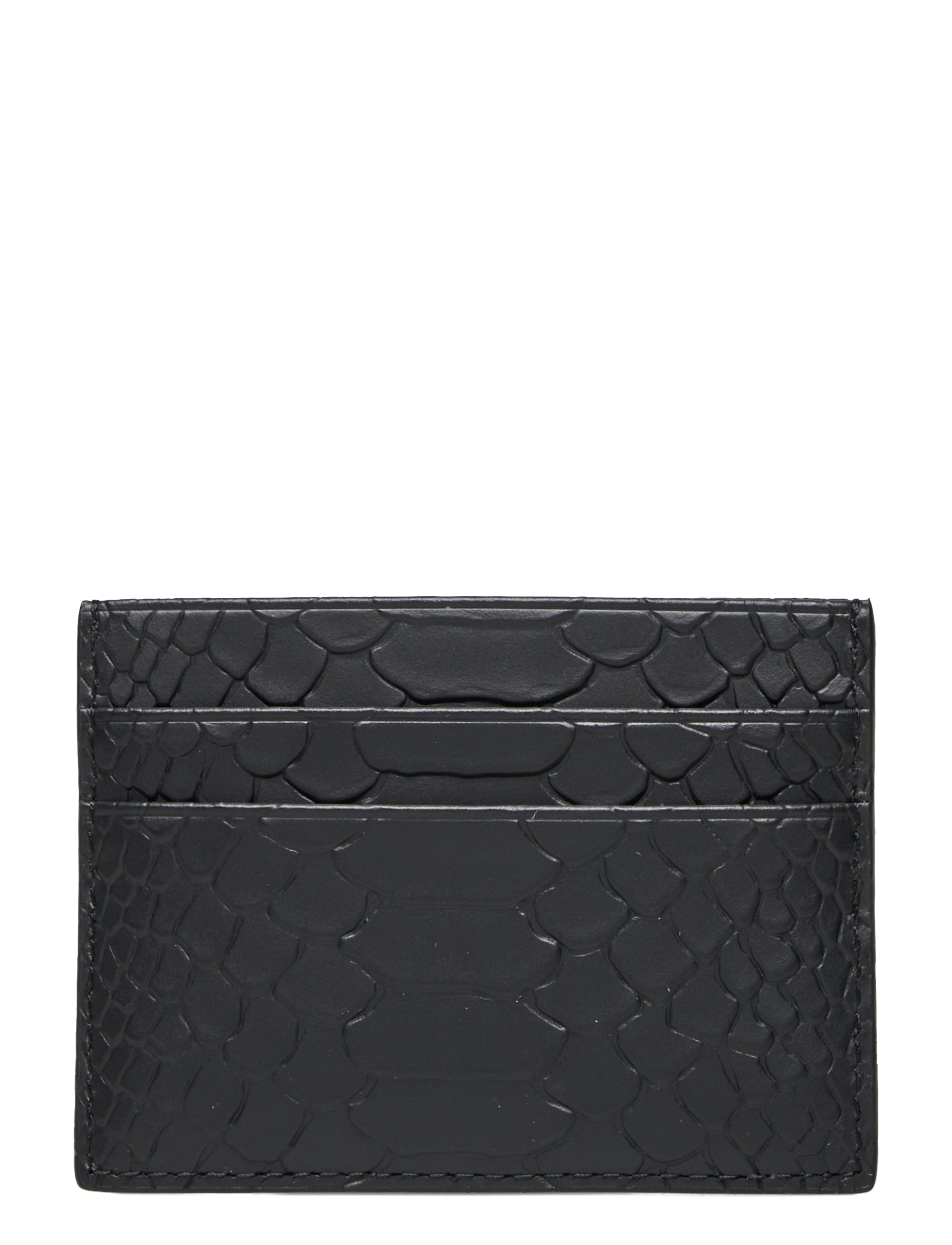 GANT - D1. ICON G LEATHER CARD HOLDER - black - 1