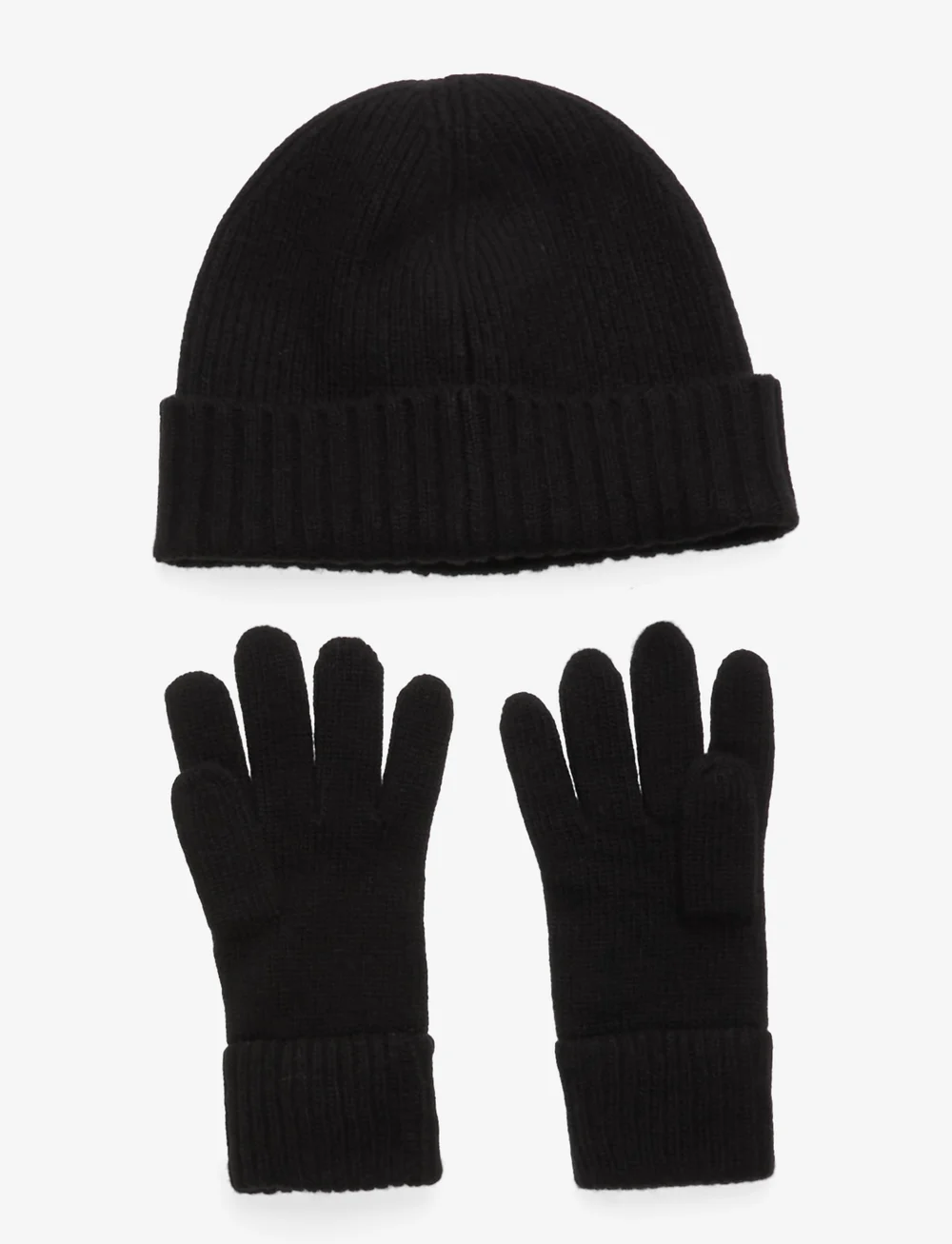 GANT - G BEANIE & GLOVES GIFT SET - beanies - black - 1