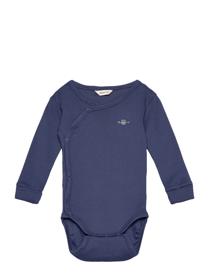 GANT - SHIELD LS BODY - wickelbodys - dusty navy - 0