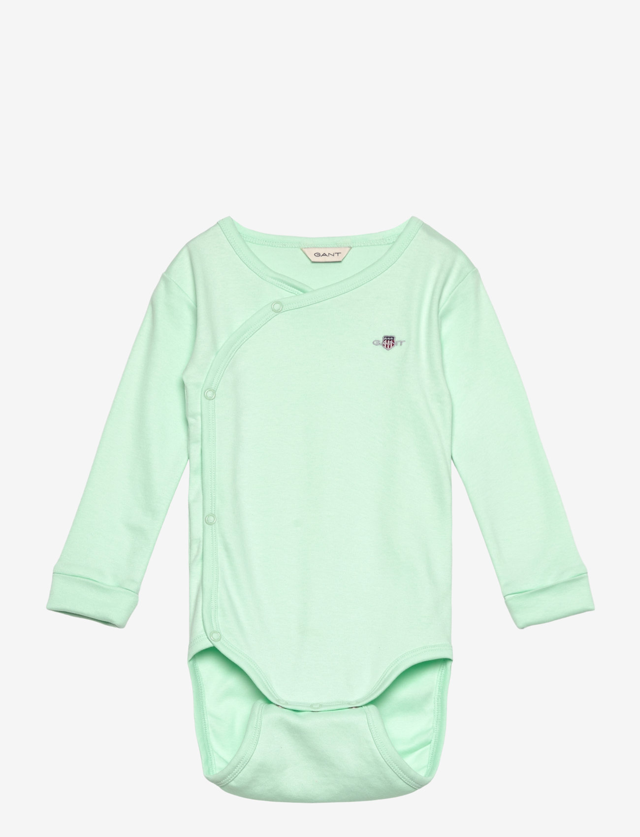 Gant - SHIELD LS BODY - rompers met lange mouwen - faded mint - 0