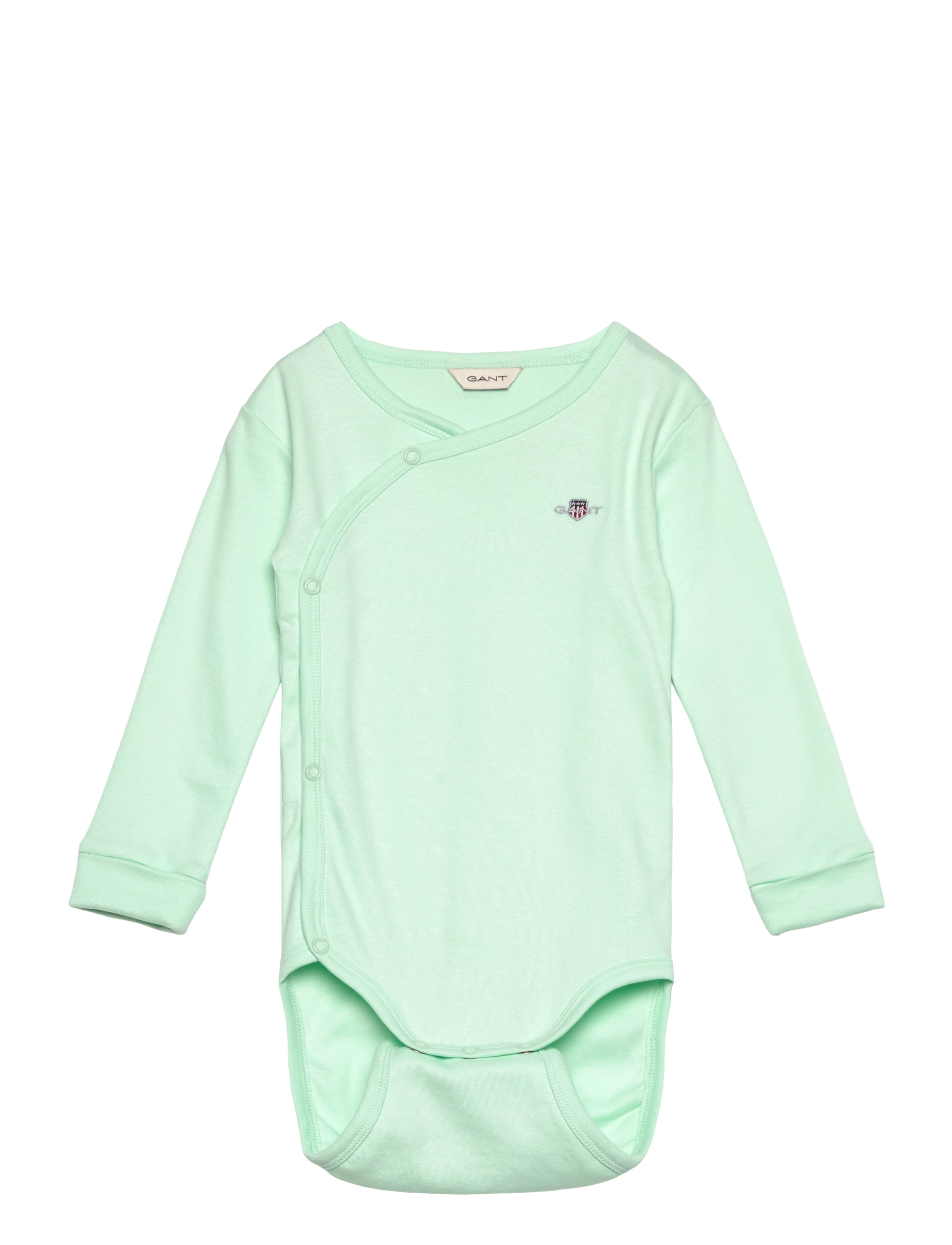 Gant SHIELD LS BODY - Pikkade varrukatega bodid - FADED MINT / green