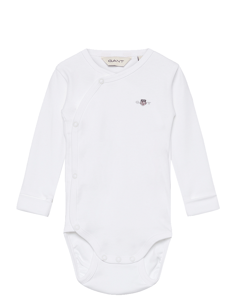 GANT - SHIELD LS BODY - wrap bodies - white - 0