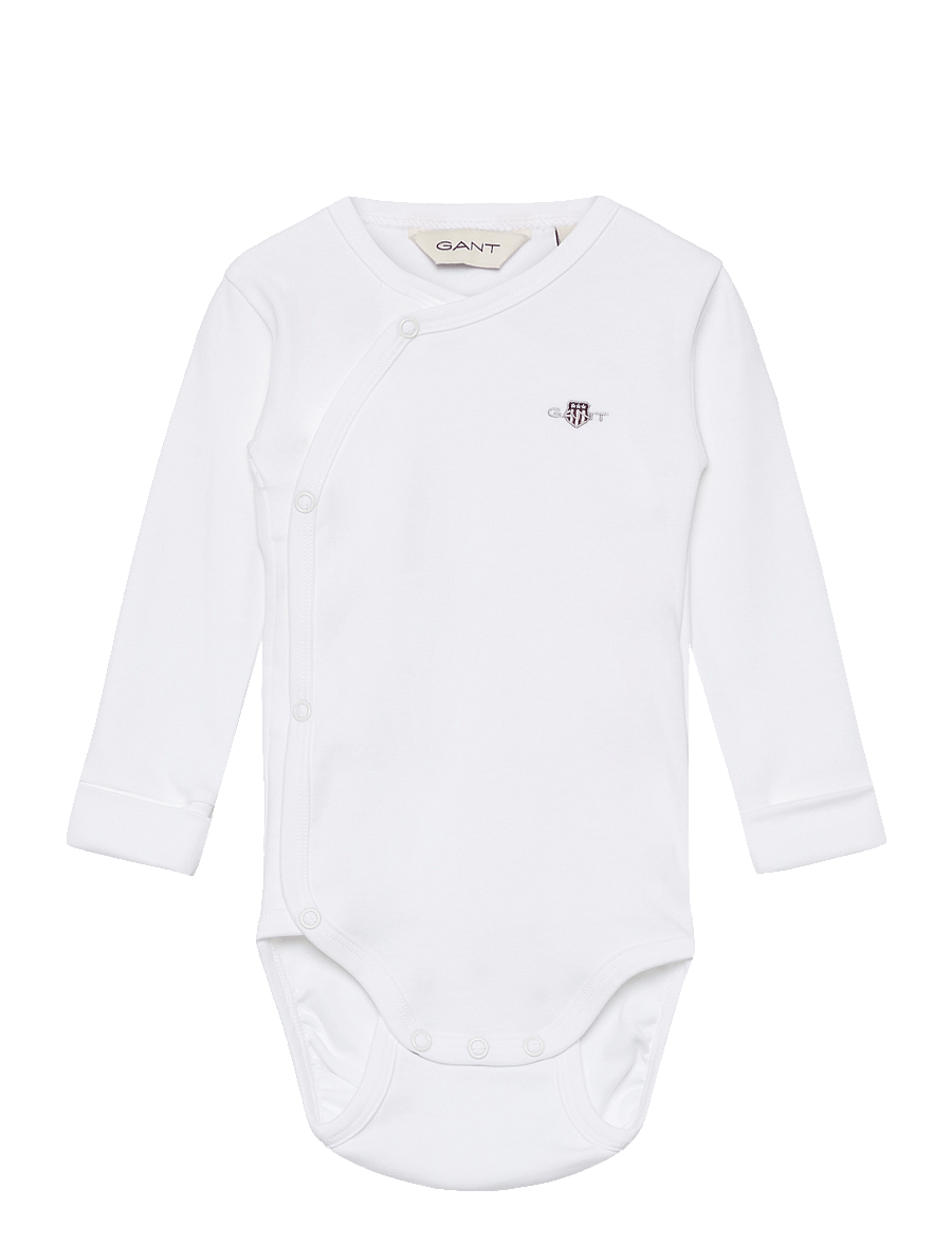 Gant - SHIELD LS BODY - bodies à manches longues - white - 0
