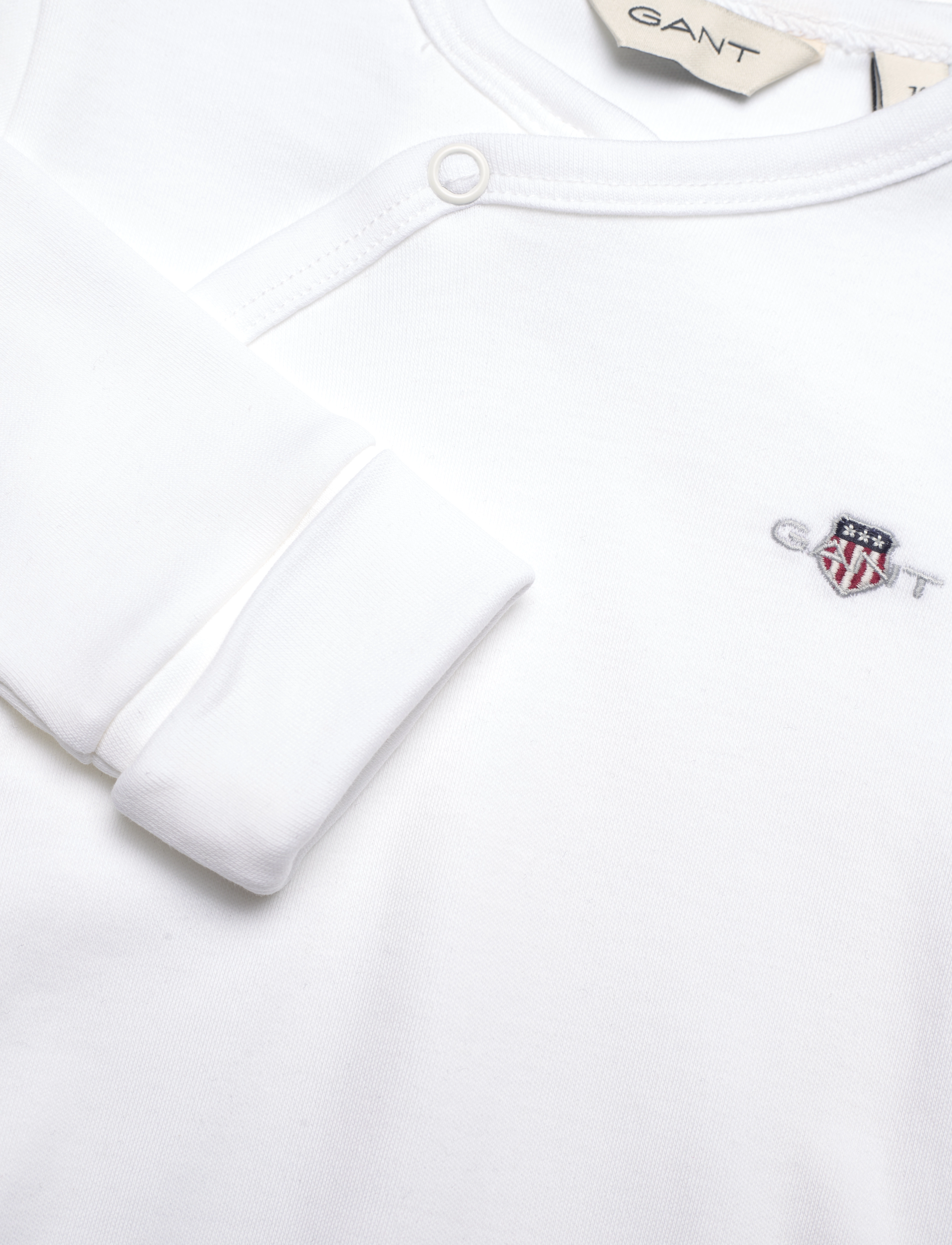 Gant - SHIELD LS BODY - bodies à manches longues - white - 2