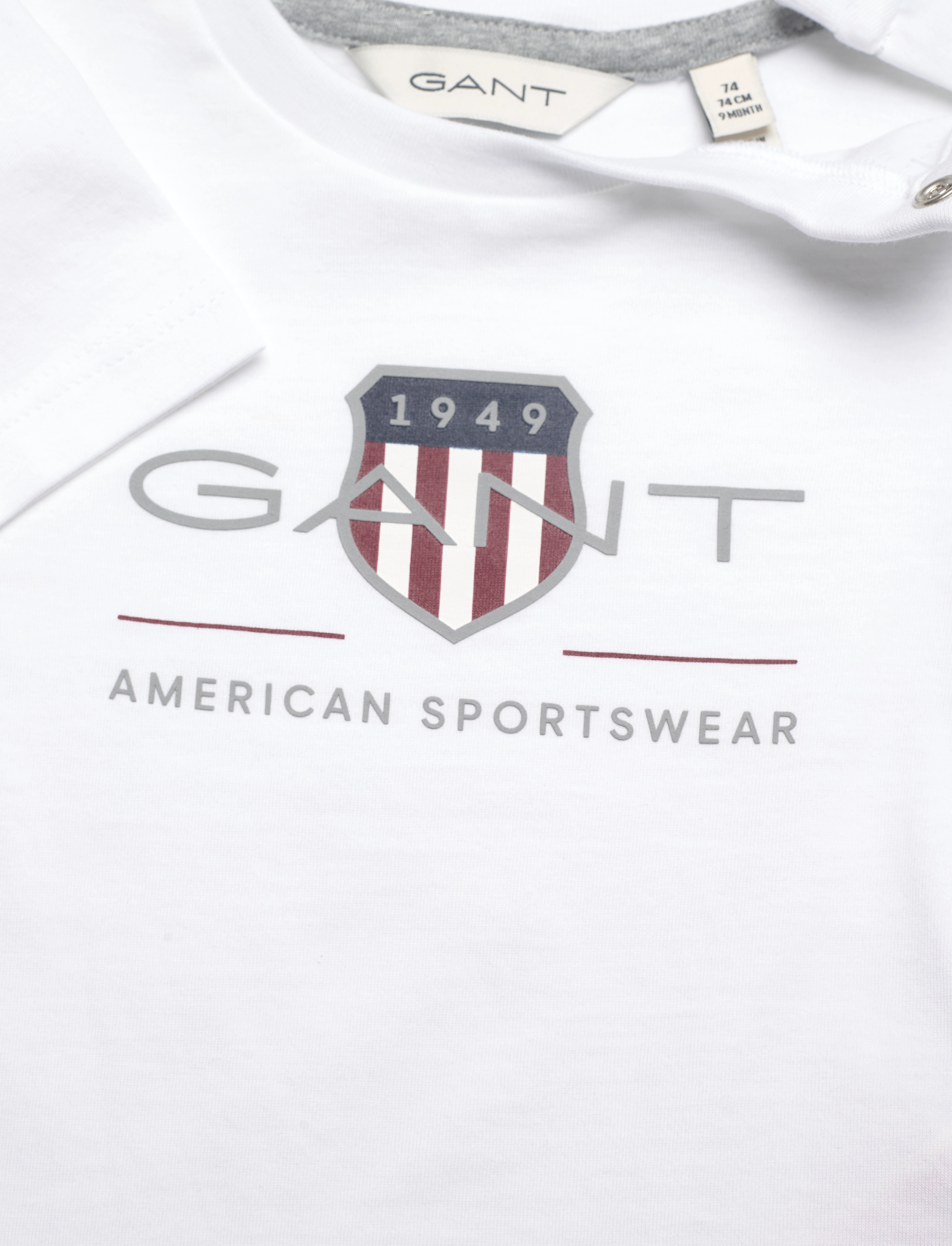 GANT - ARCHIVE SHEILD LS T-SHIRT - white - 2