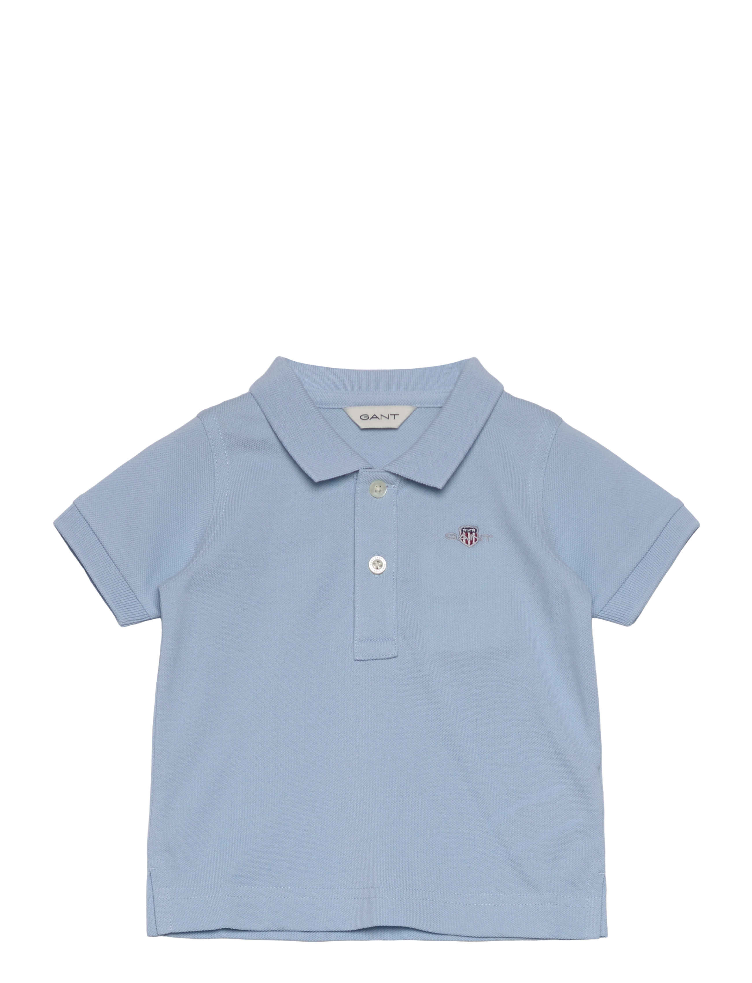 Gant SHIELD PIQUE SS RUGGER - Overdele - CALMING BLUE / blue