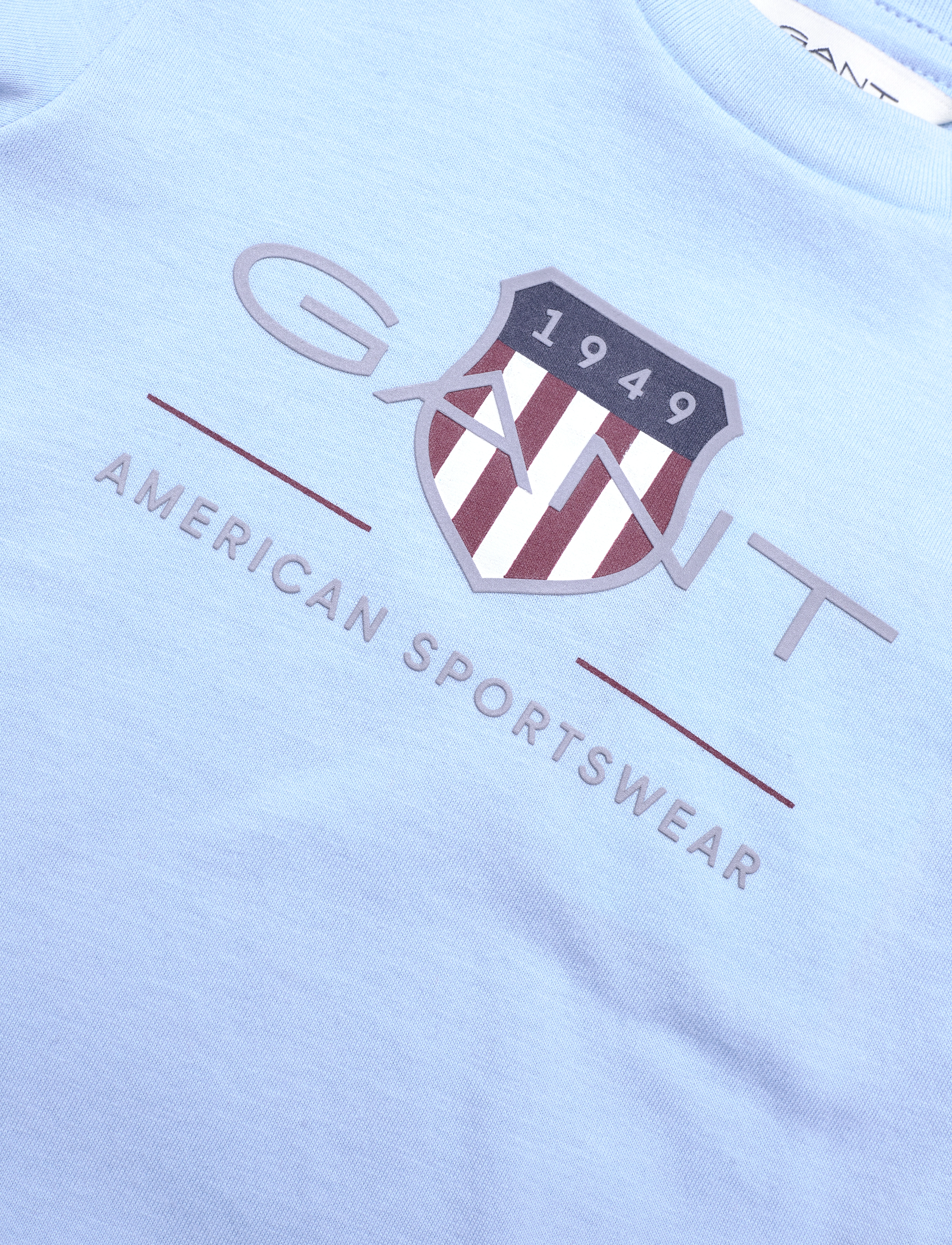 Gant - ARCHIVE SHIELD SS T-SHIRT - lühikeste varrukatega t-särgid - calming blue - 2
