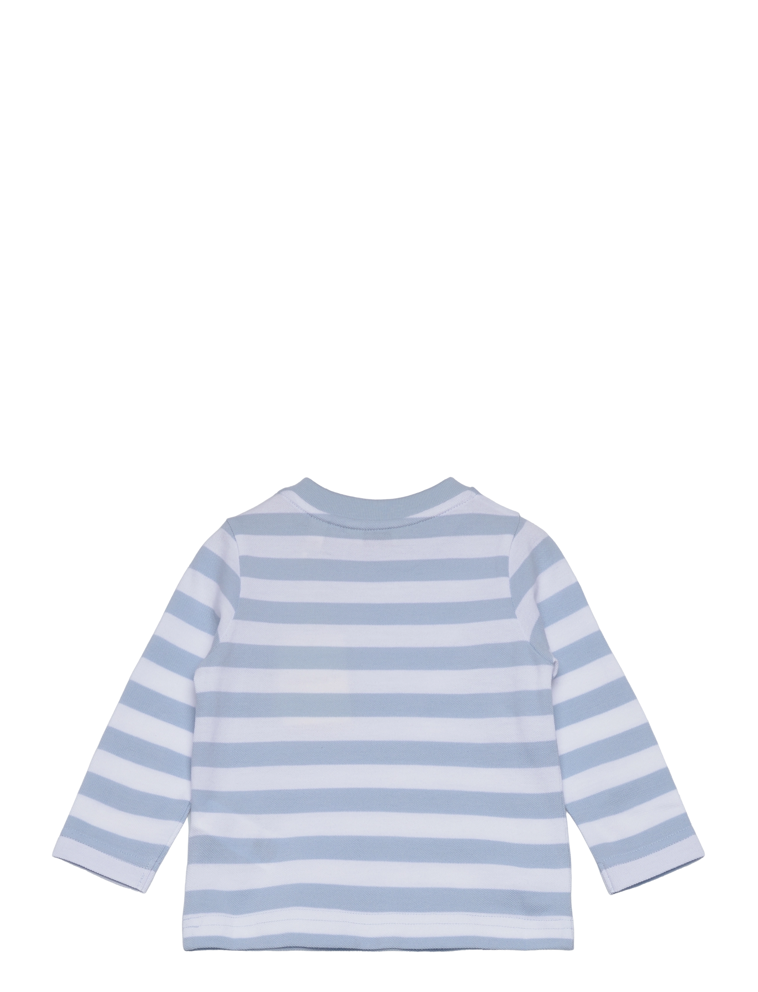 Gant - STRIPED SHIELD PIQUE LS TOP - langerma bolir - calming blue - 1