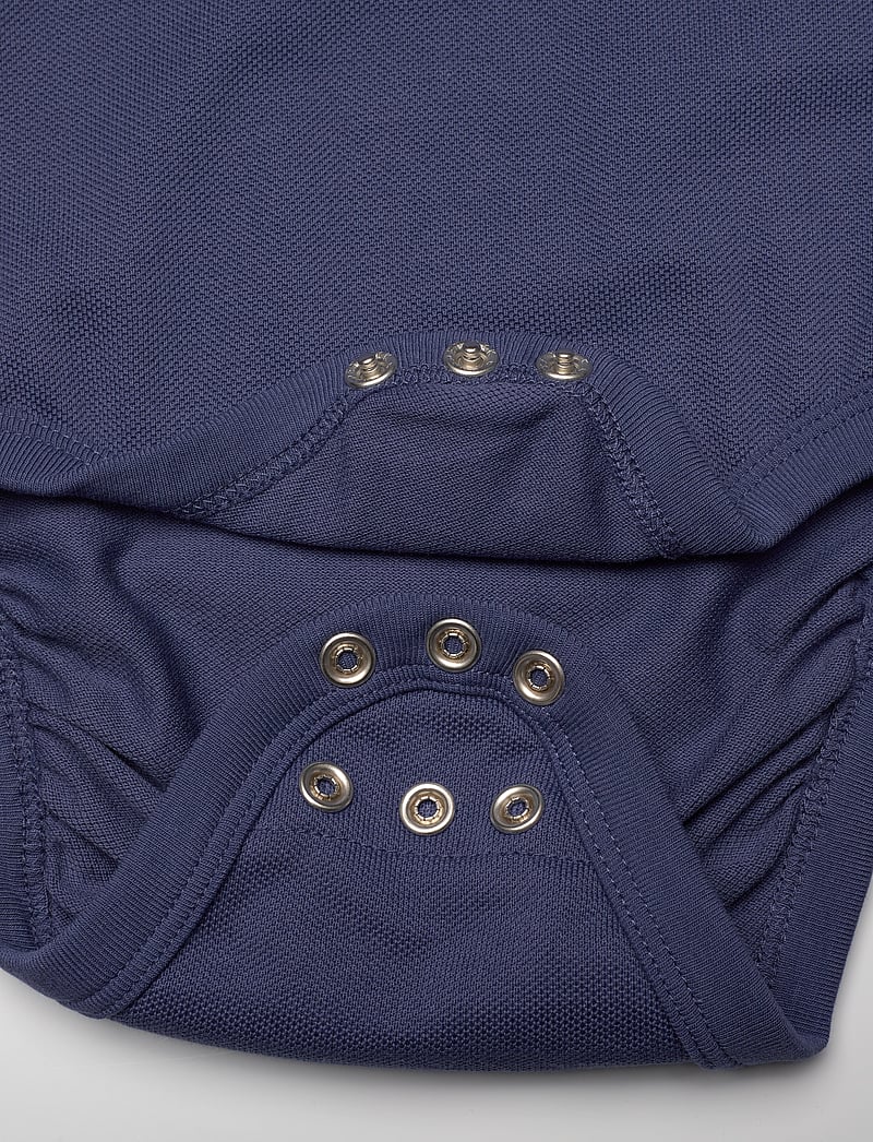 GANT - CONTRAST TP PIQUE BODY - short-sleeved bodies - dusty navy - 3