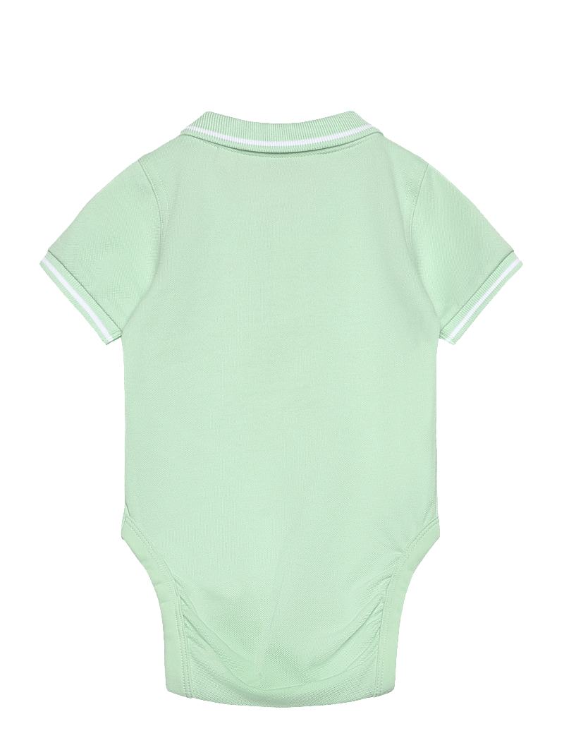 GANT - CONTRAST TP PIQUE BODY - kortärmade bodies - faded mint - 1