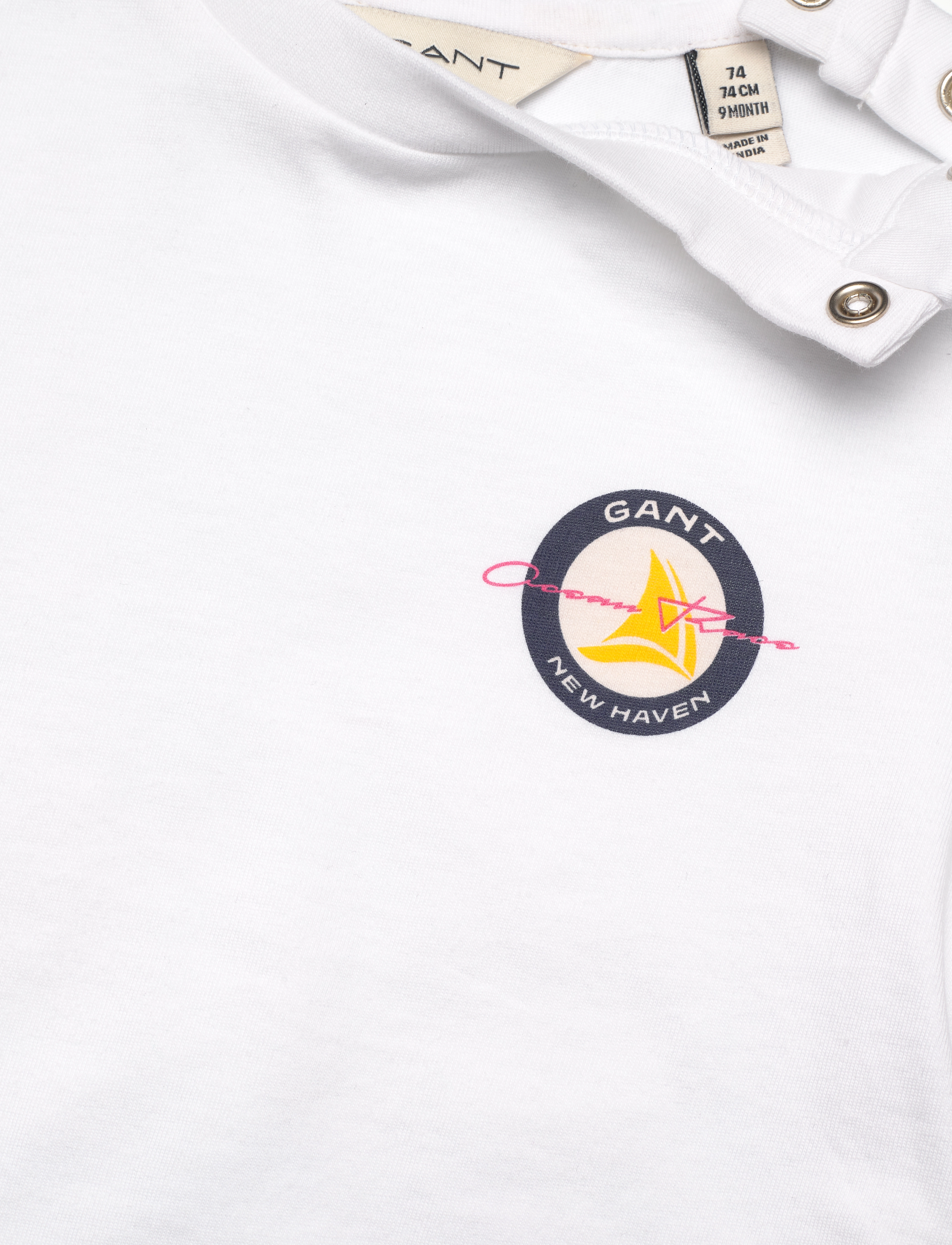 Gant - GANT SAILING GRAPHIC T-SHIRT - t-shirts à manches courtes - white - 2