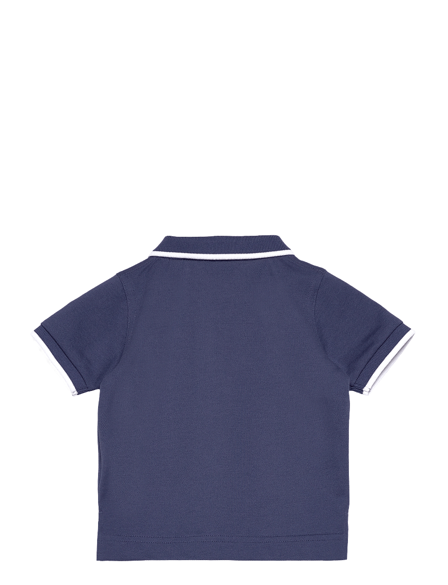Gant - CONTRAST TP SS PIQUE RUGGER - lühikeste varrukatega polod - dusty navy - 1