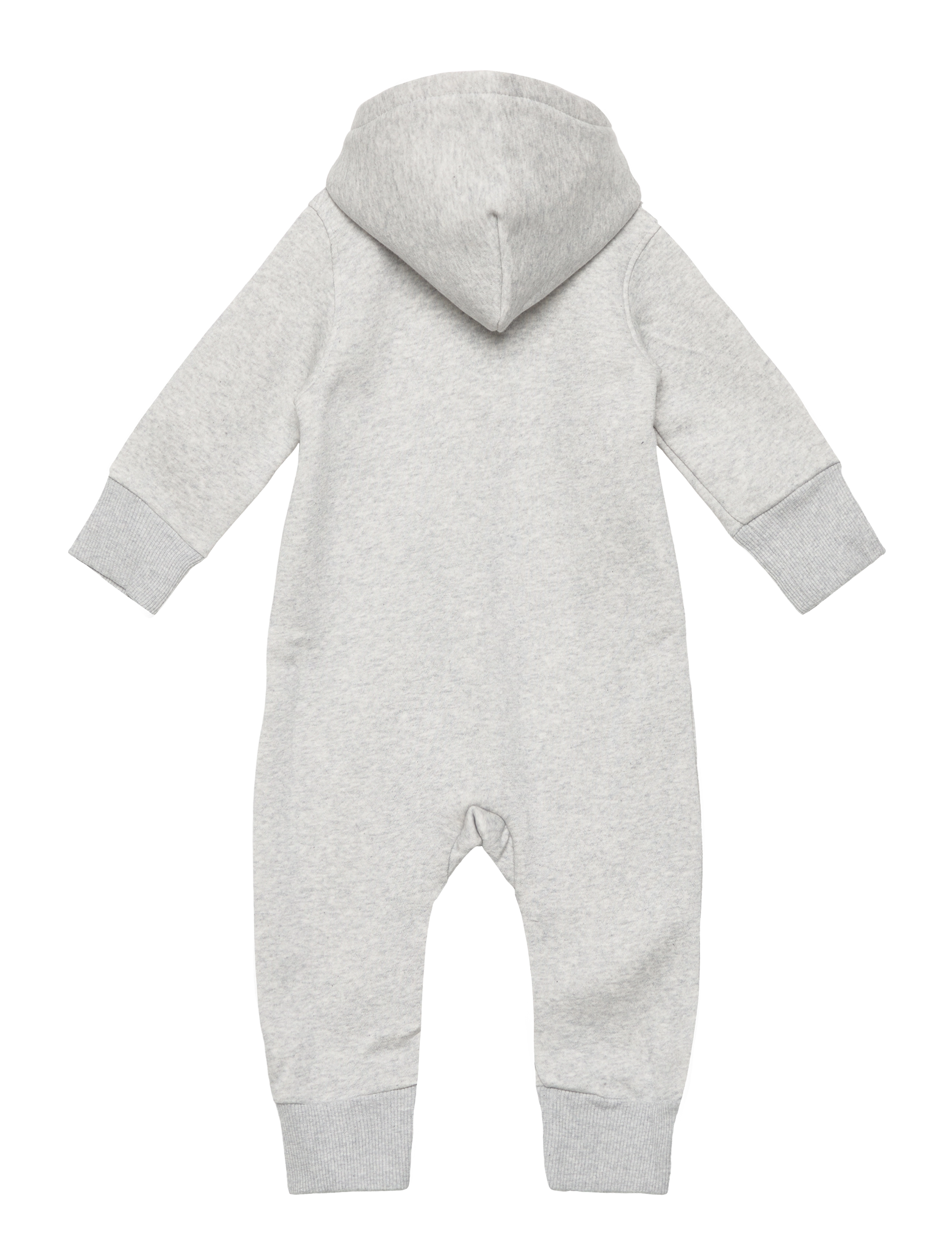 GANT - HOODIE ONE PIECE - light grey melange - 1