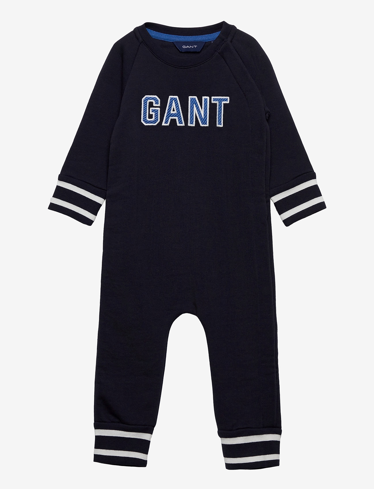 GANT - D1. GANT VARSITY SWEAT COVERALL - evening blue - 0
