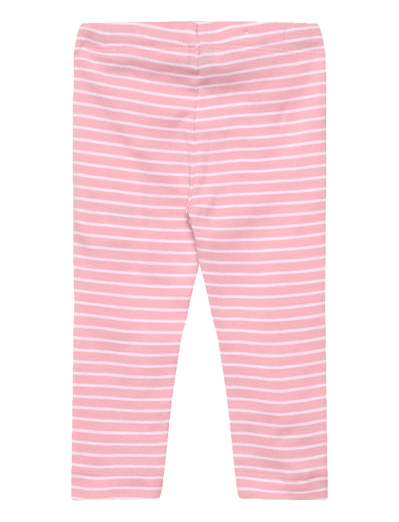 GANT - SHIELD STRIPED LEGGINGS - leggings - blushing pink - 1