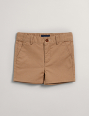GANT - CHINOS SHORTS - denim shorts - dark khaki - 5