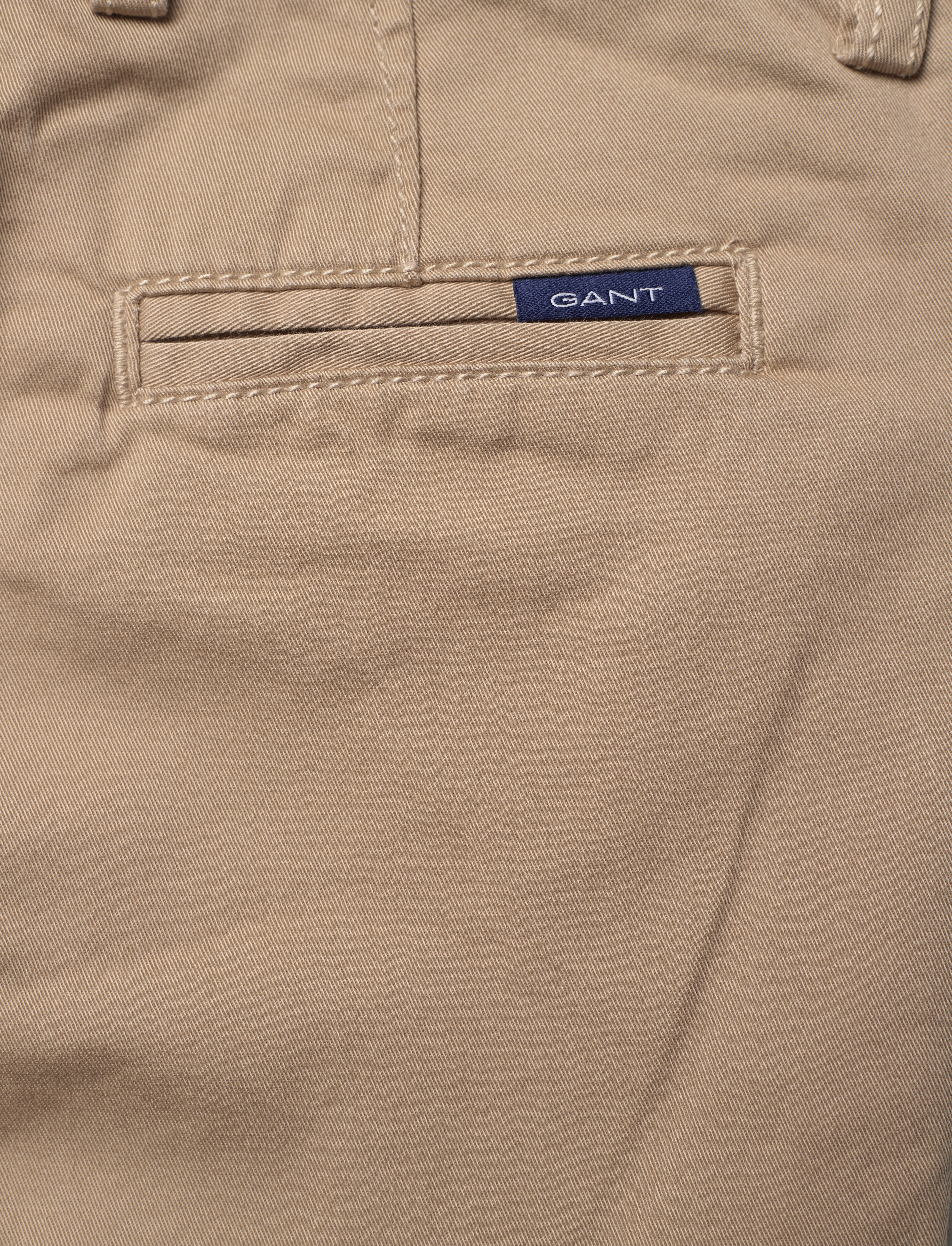 GANT - CHINOS SHORTS - dark khaki - 4