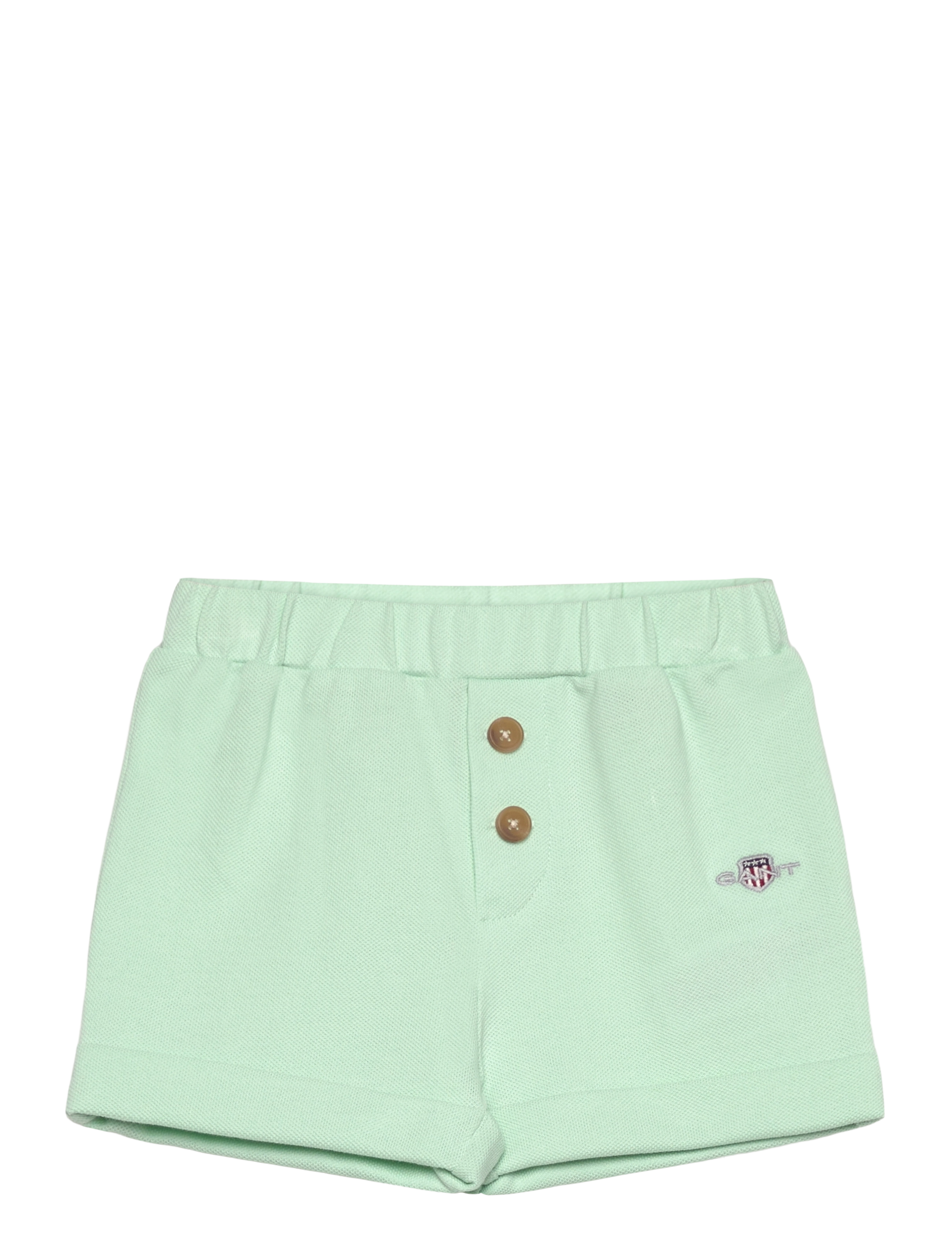 Gant SHIELD PIQUE SHORTS - Underdele - FADED MINT / green