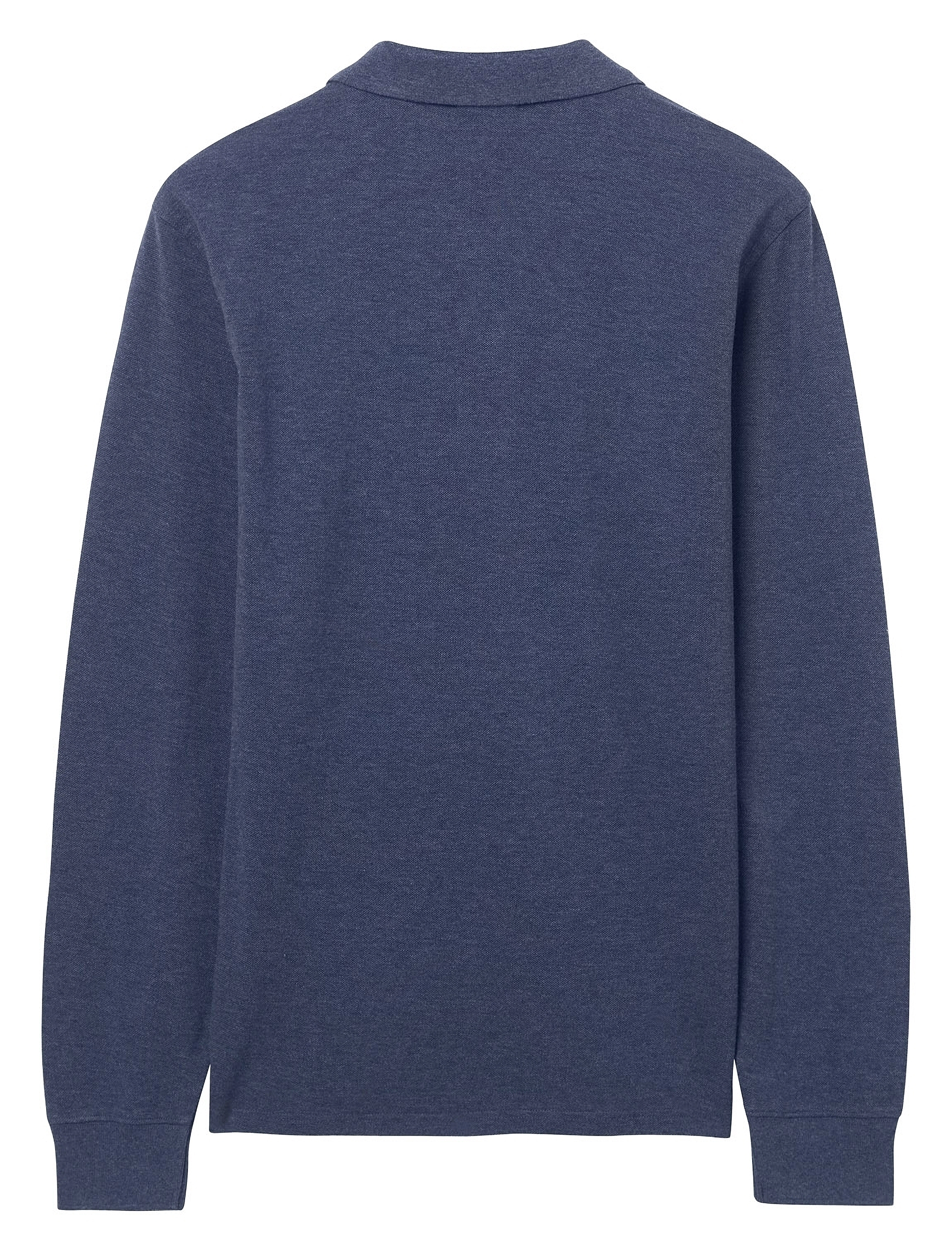 GANT - ORIGINAL PIQUE  LS RUGGER - dark jeansblue melange - 5