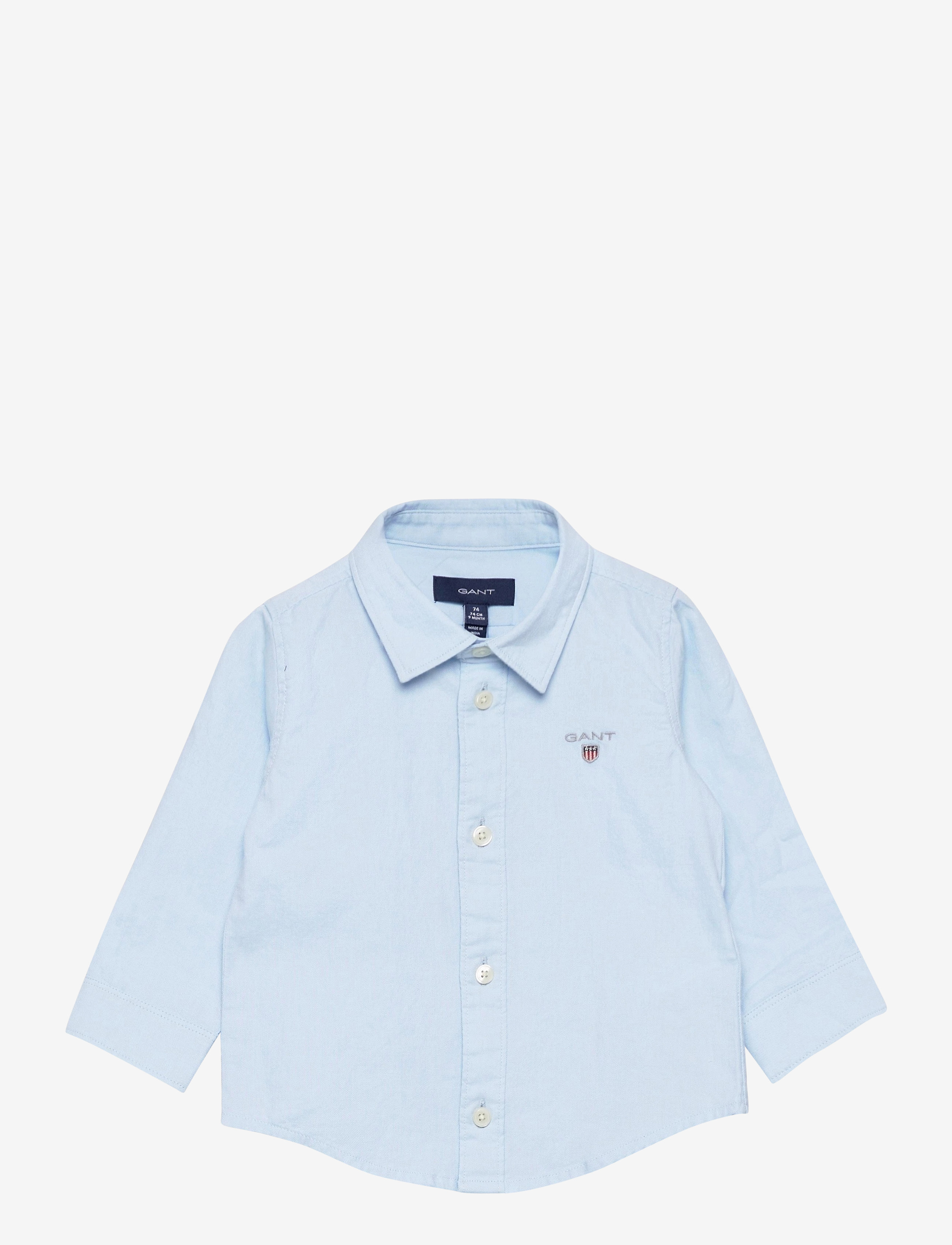 GANT - ARCHIVE OXFORD LS SHIRT - capri blue - 0