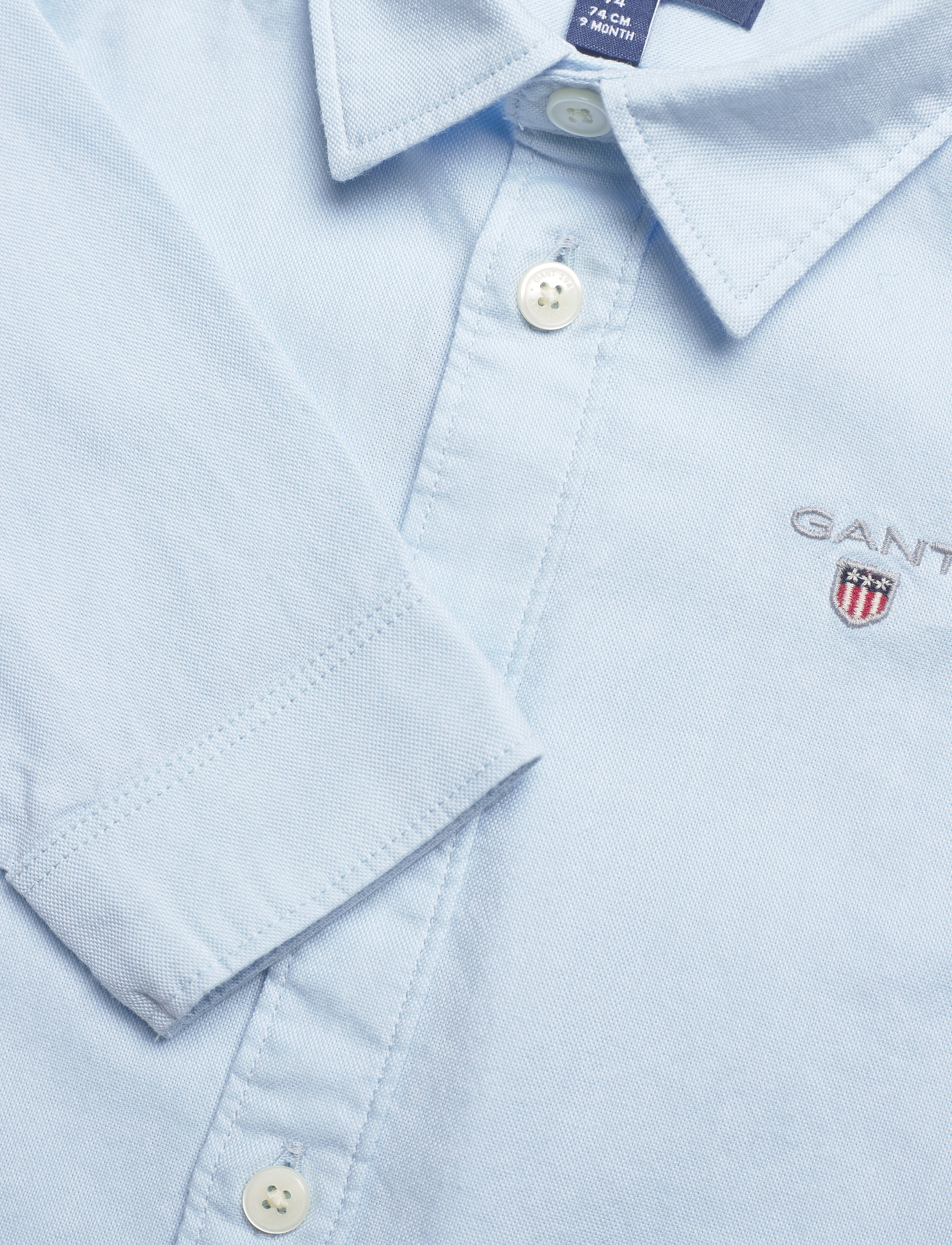 GANT - ARCHIVE OXFORD LS SHIRT - capri blue - 2