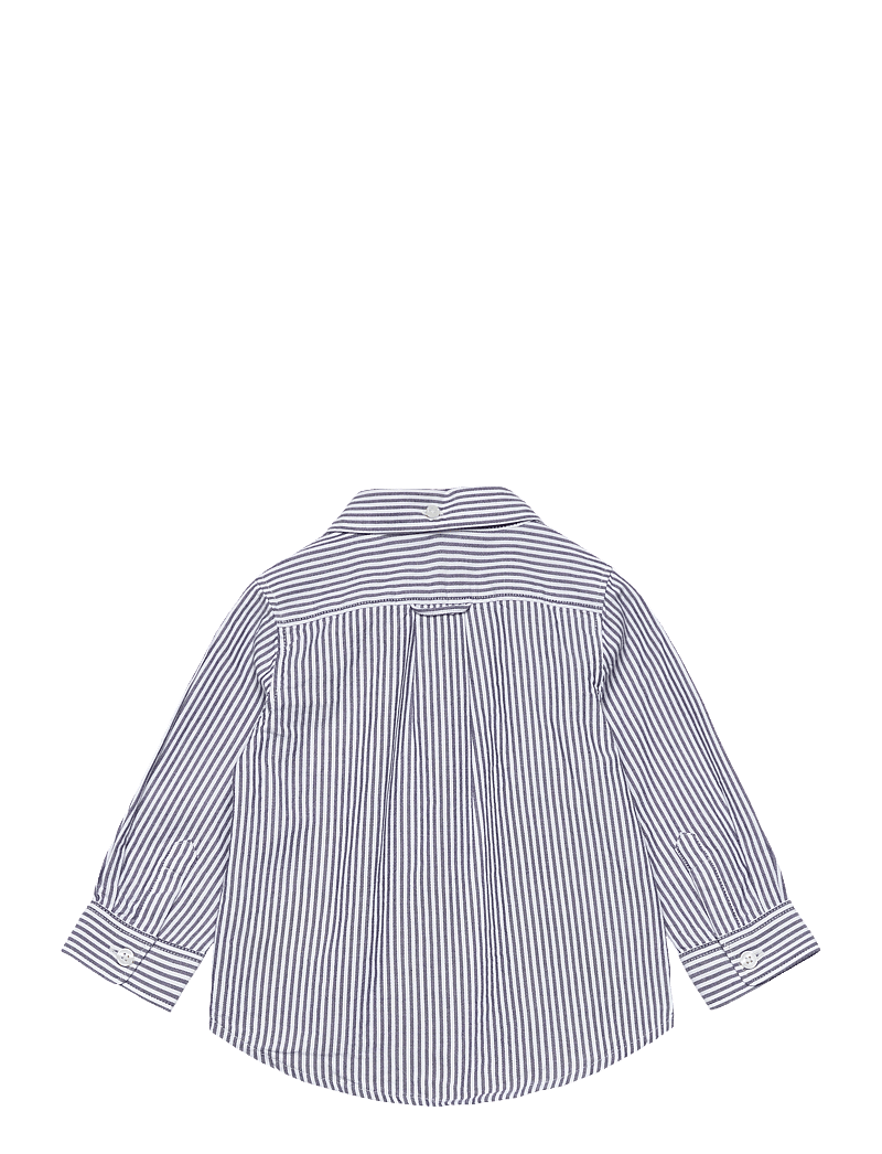 GANT - OXFORD STRIPE SHIRT - långärmade skjortor - persian blue - 1