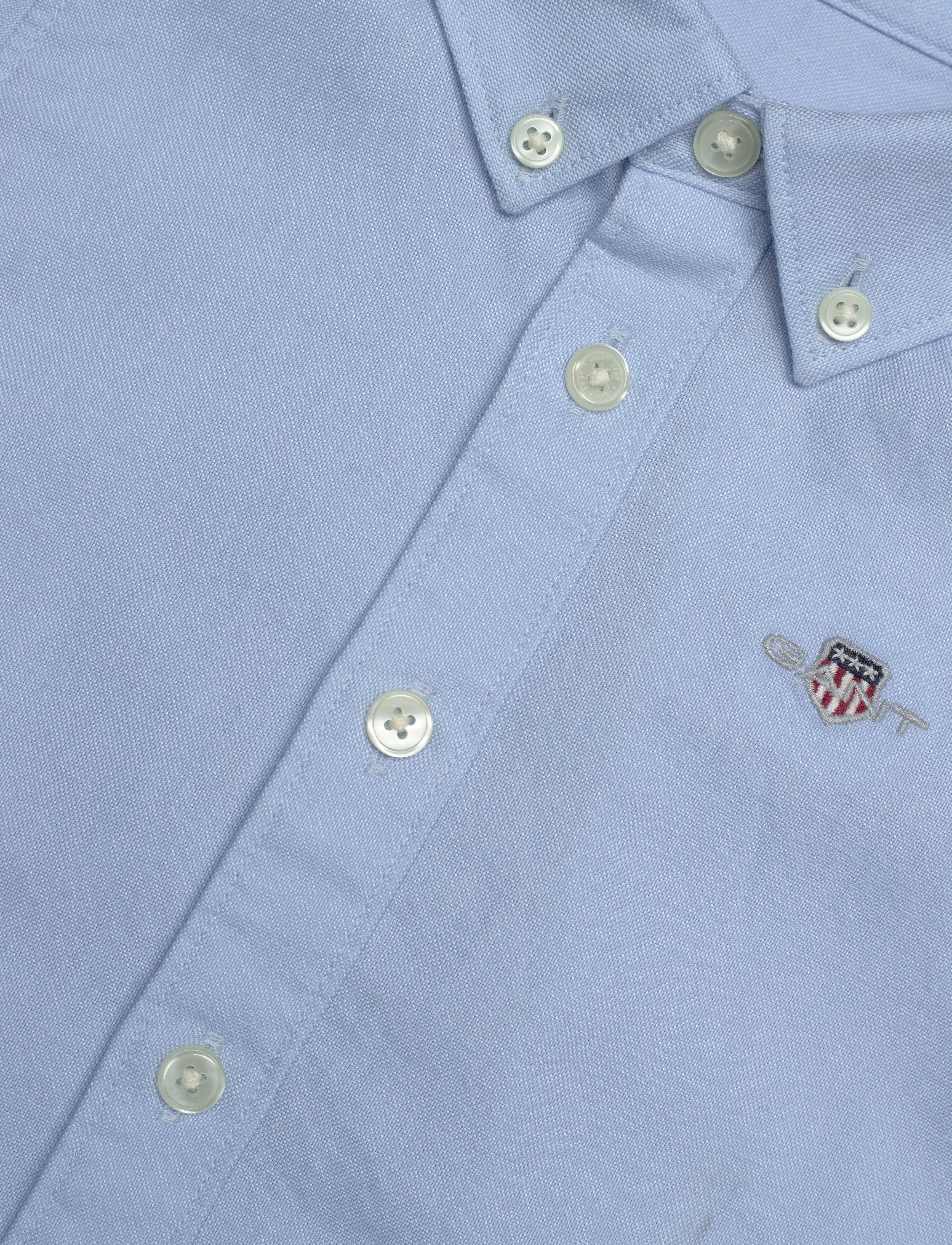 GANT - SHIELD OXFORD SHIRT - capri blue - 2