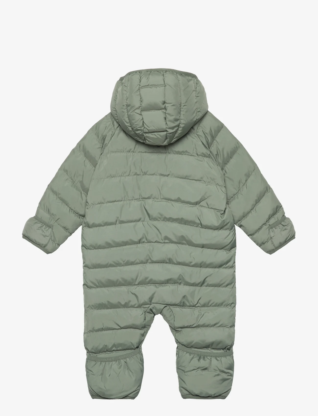 GANT - PADDED SHIELD OVERALL - vinterdress - muted green - 1