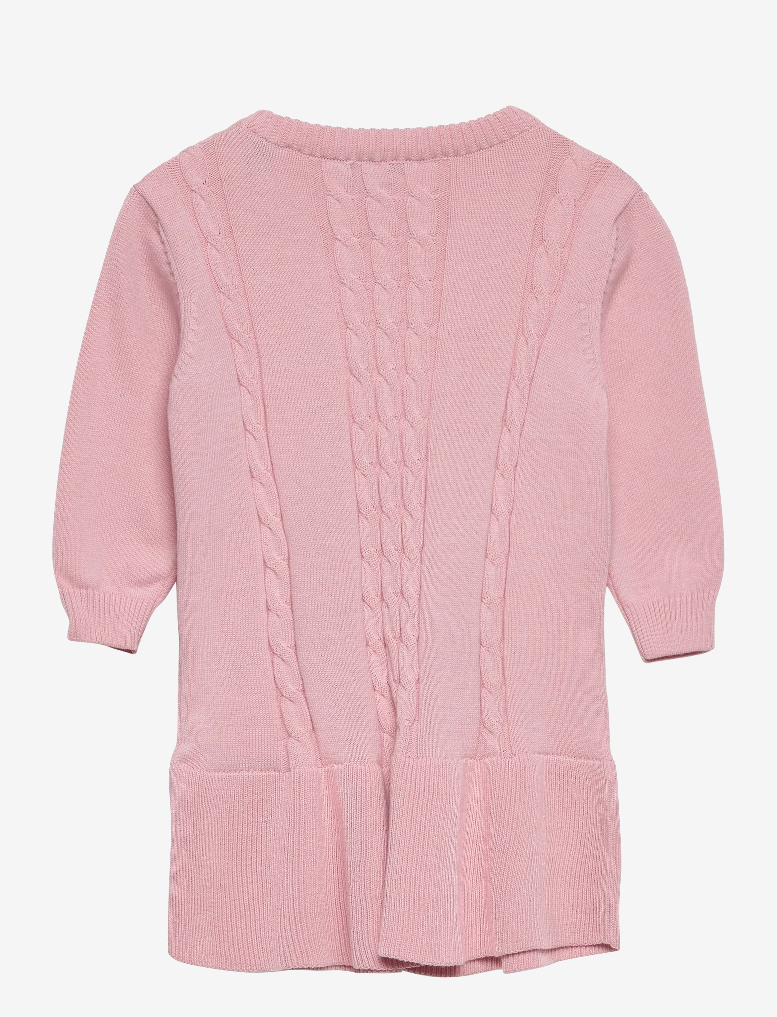 GANT - D1. COTTON CABLE DRESS - preppy pink - 1