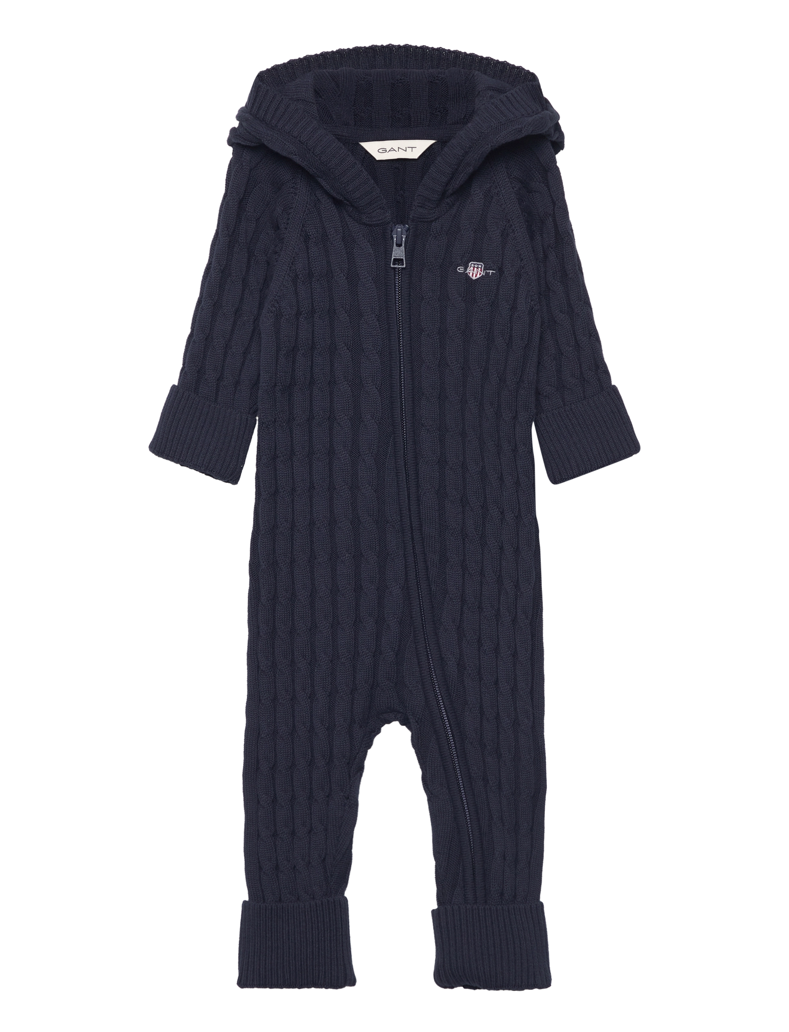Gant SHIELD COTTON CABLE ONE PIECE - Heldragter - EVENING BLUE / navy