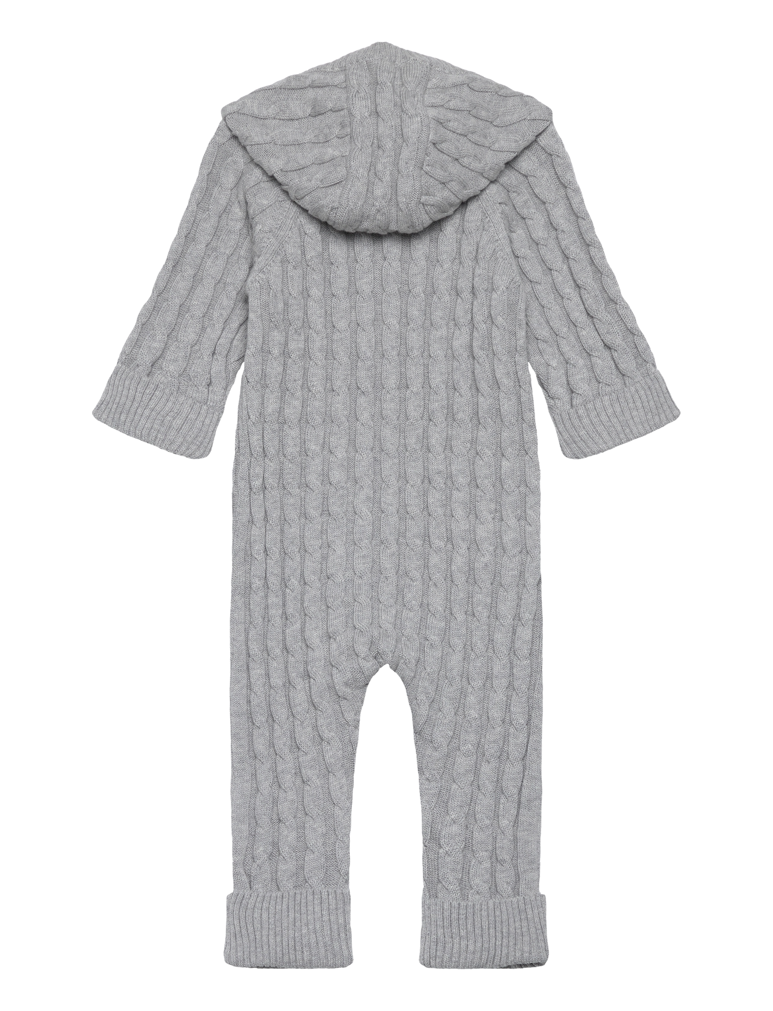 Gant - SHIELD COTTON CABLE ONE PIECE - light grey melange - 1