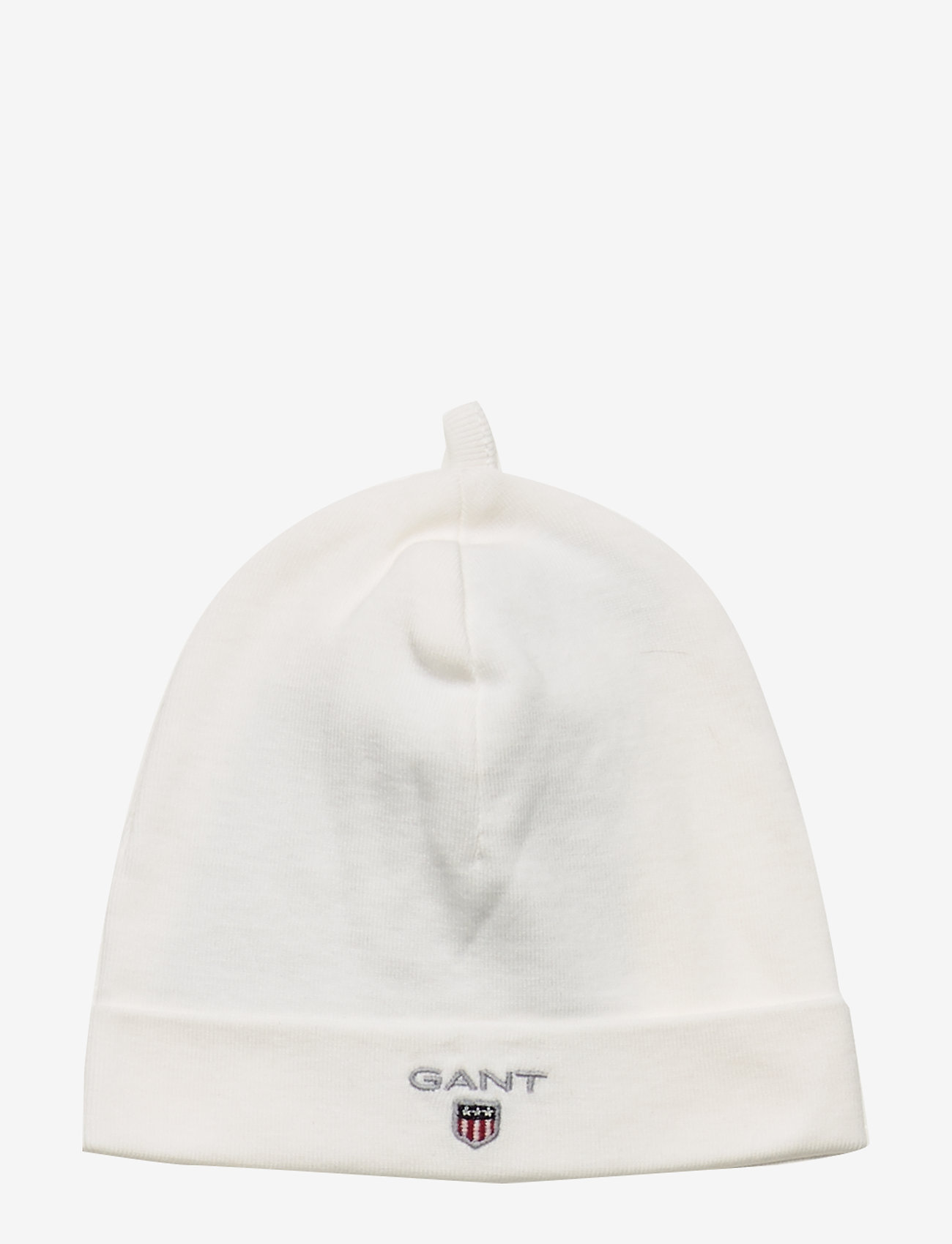 ORGANIC SOLID BEANIE - EGGSHELL