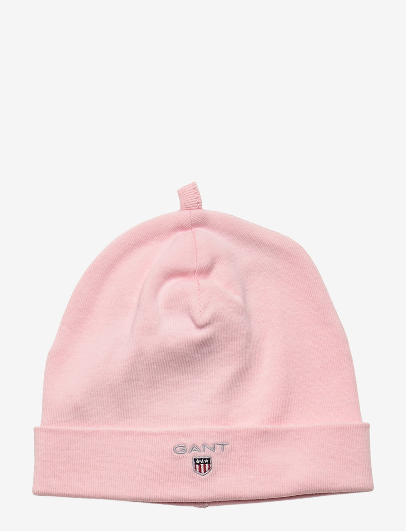 ORGANIC SOLID BEANIE - STRAWBERRY CREAM