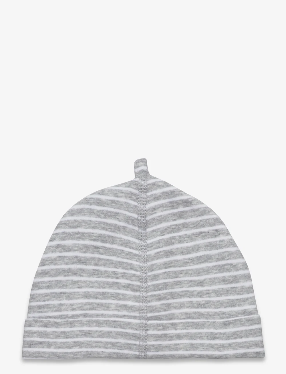 GANT - SHIELD STRIPED BEANIE - beanies - light grey melange - 1