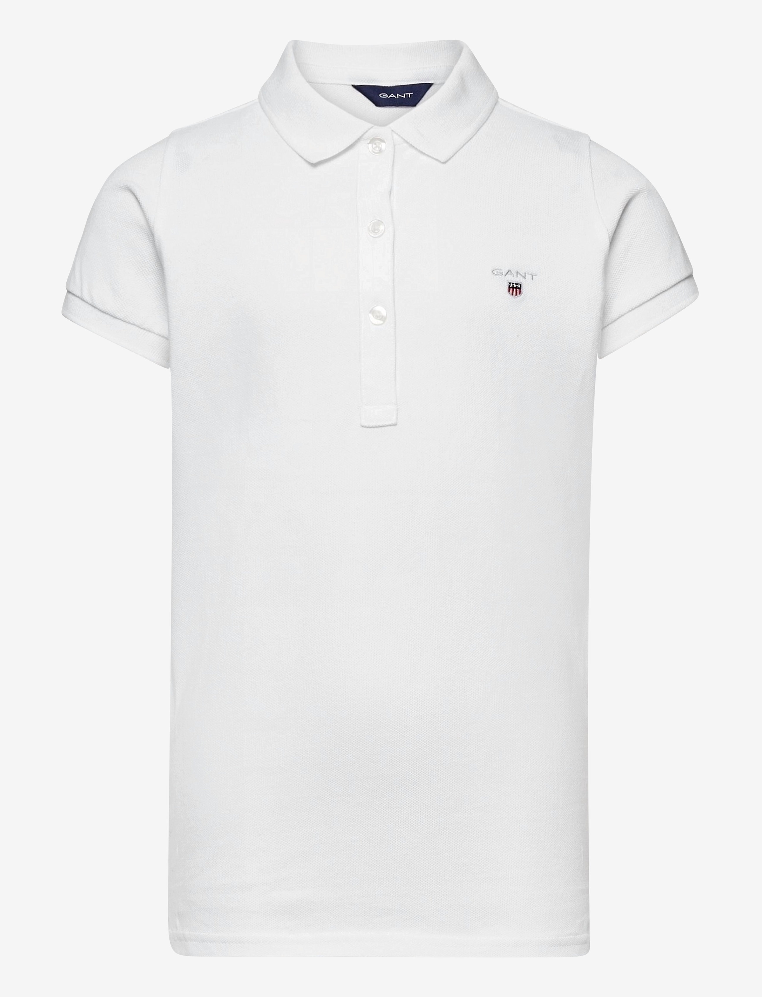 GANT - THE ORIGINAL PIQUE SS RUGGER - white - 0