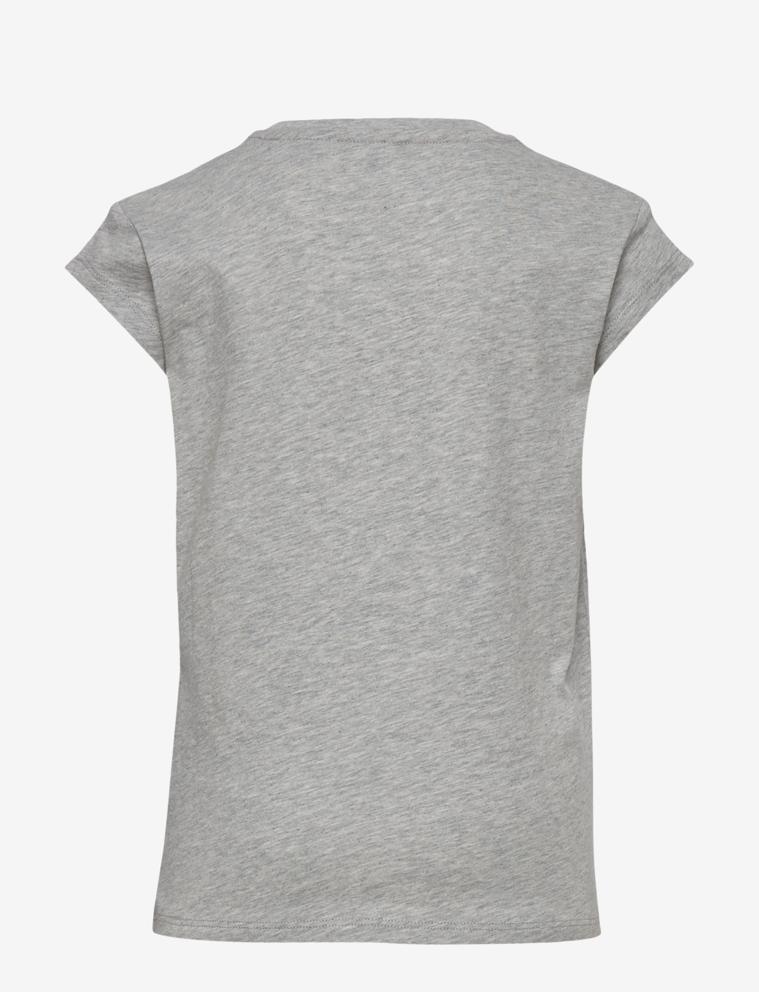 GANT - D1. GANT SCRIPT LOGO SS T-SHIRT - light grey melange - 1
