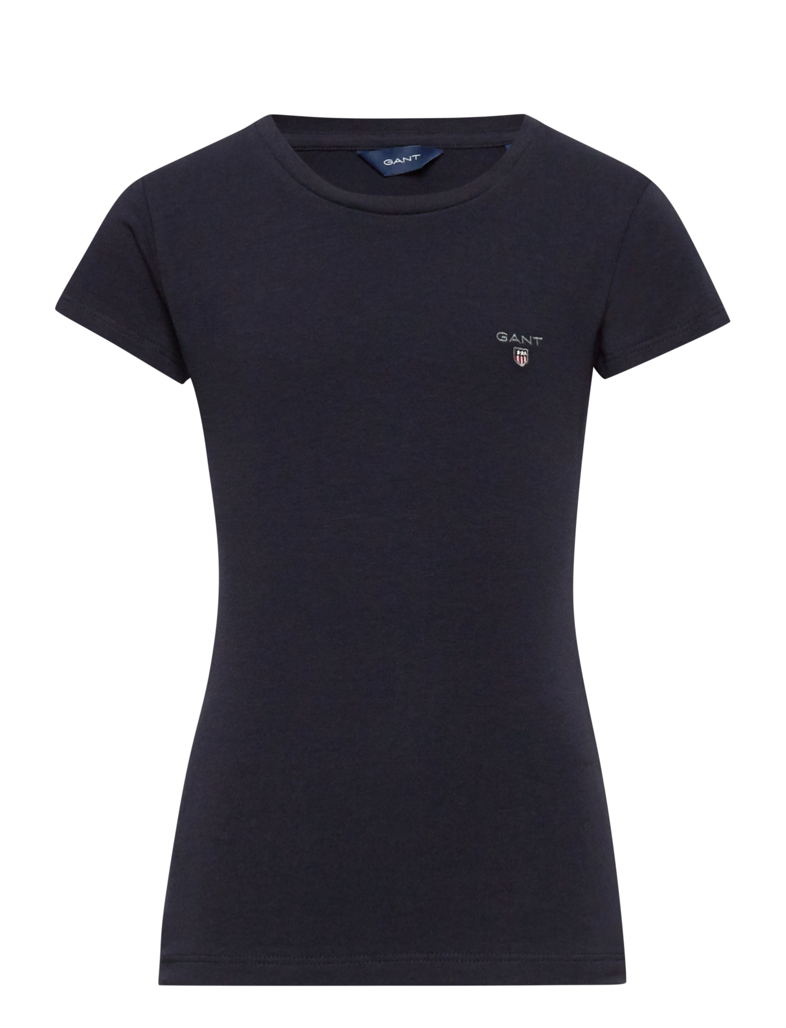 GANT - FITTED ORIGINAL SS T-SHIRT - evening blue - 0