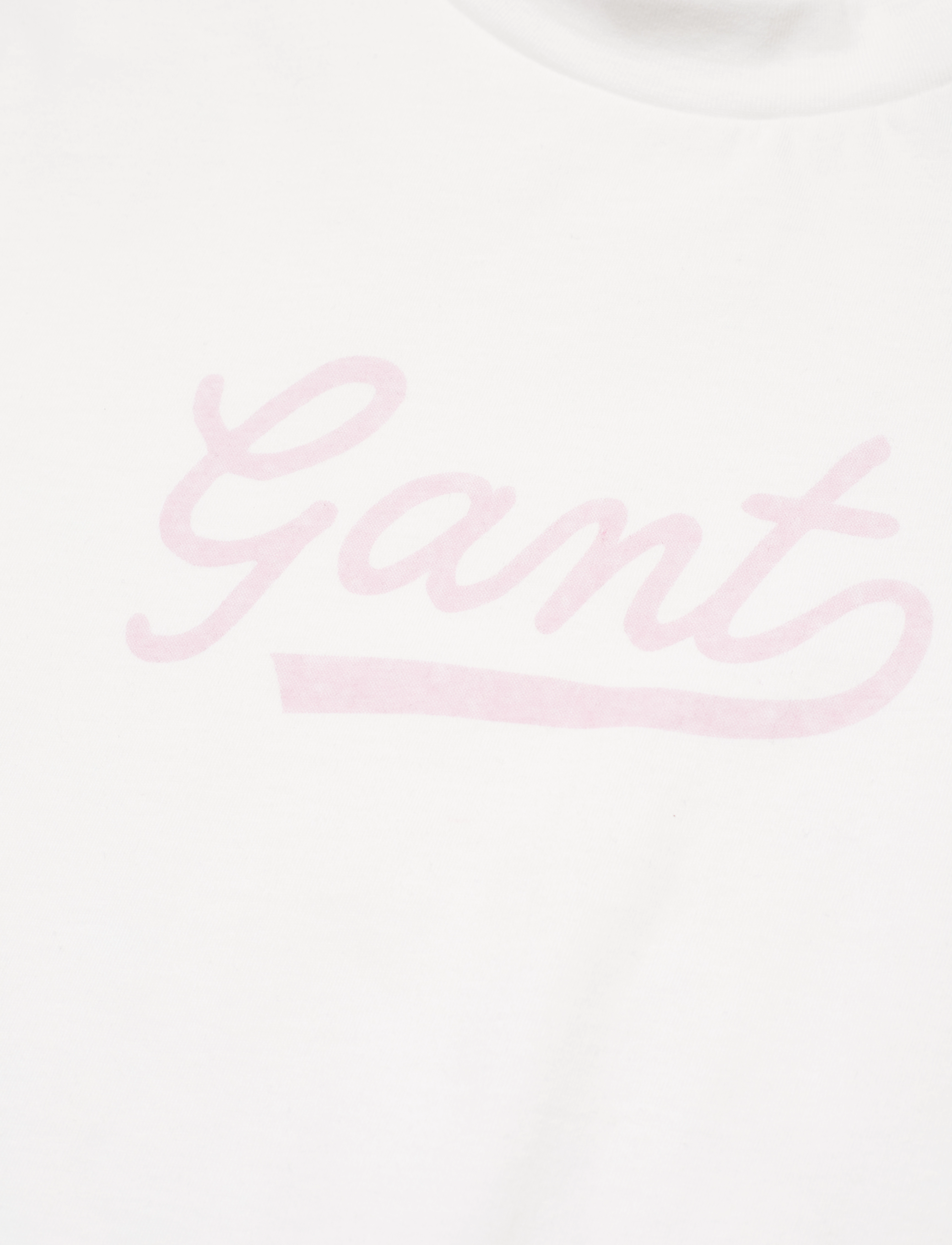 GANT - D2. SCRIPT SS T-SHIRT - white - 3