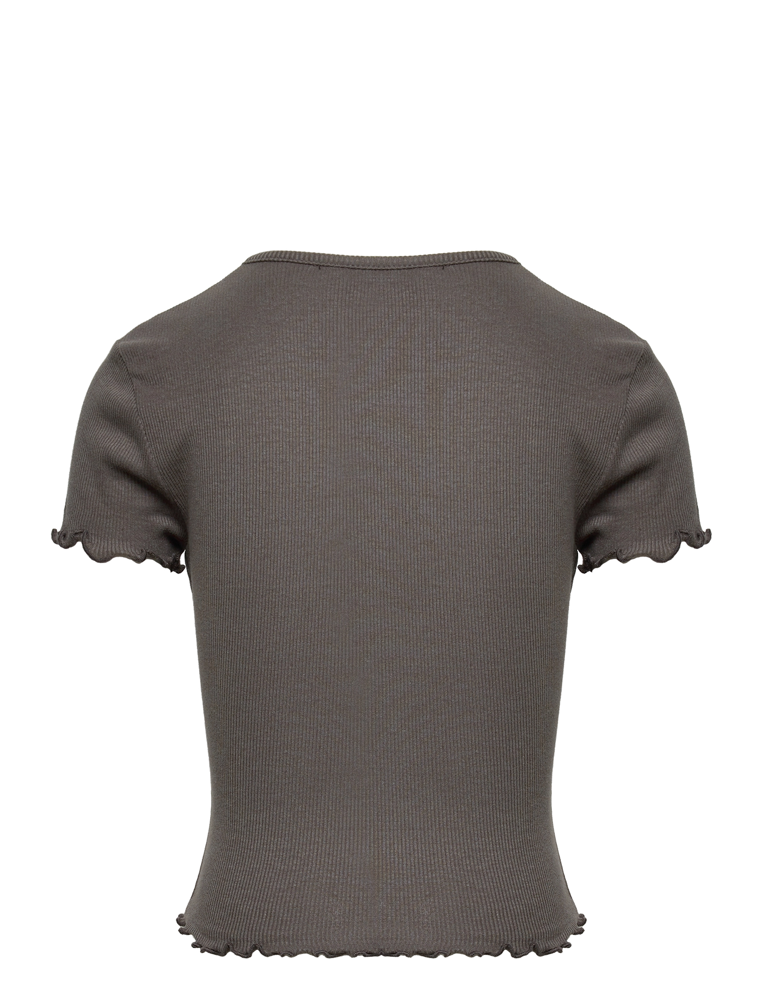 GANT - D2. RIB TOP - dark graphite - 1