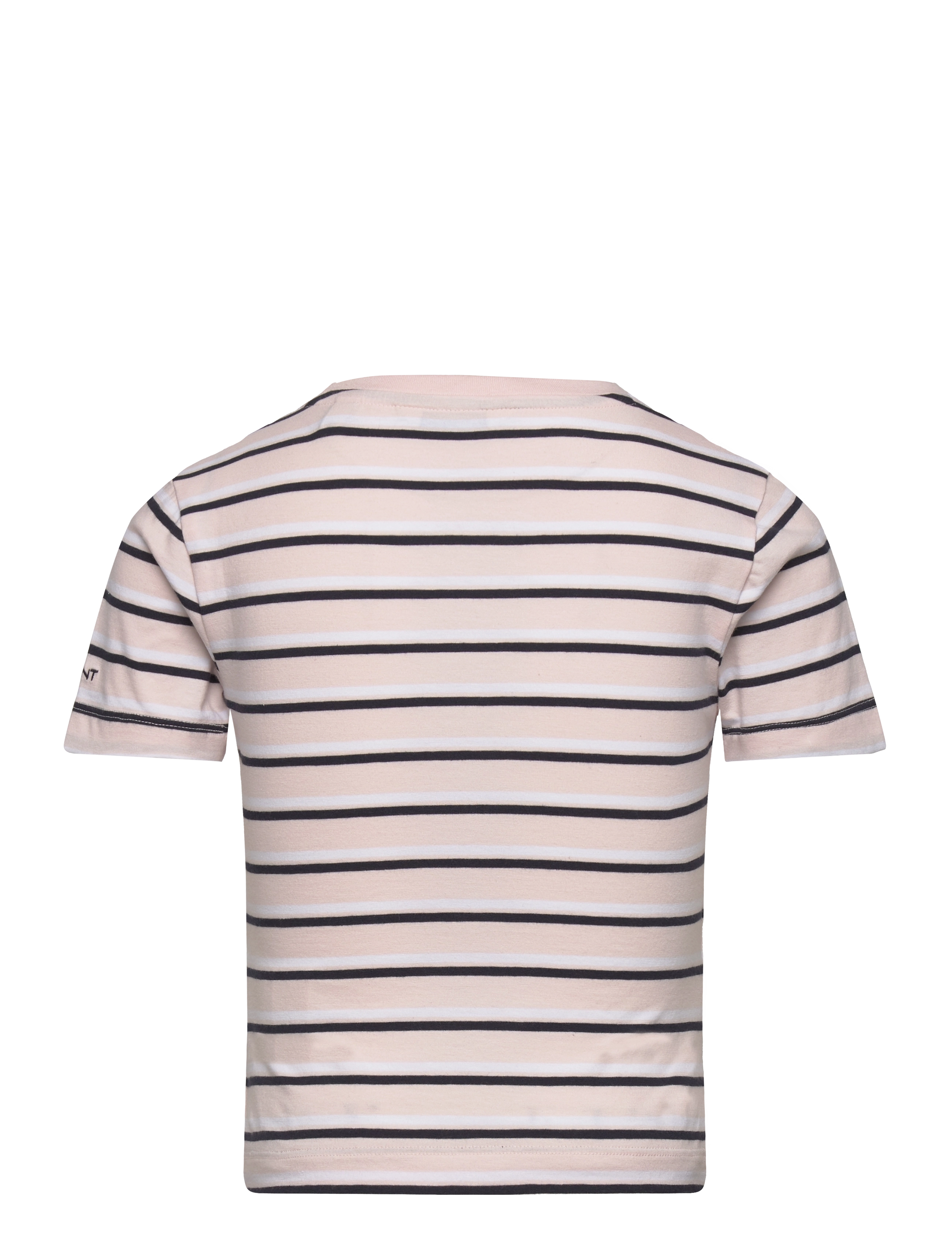 GANT - STRIPED T-SHIRT - crystal pink - 1