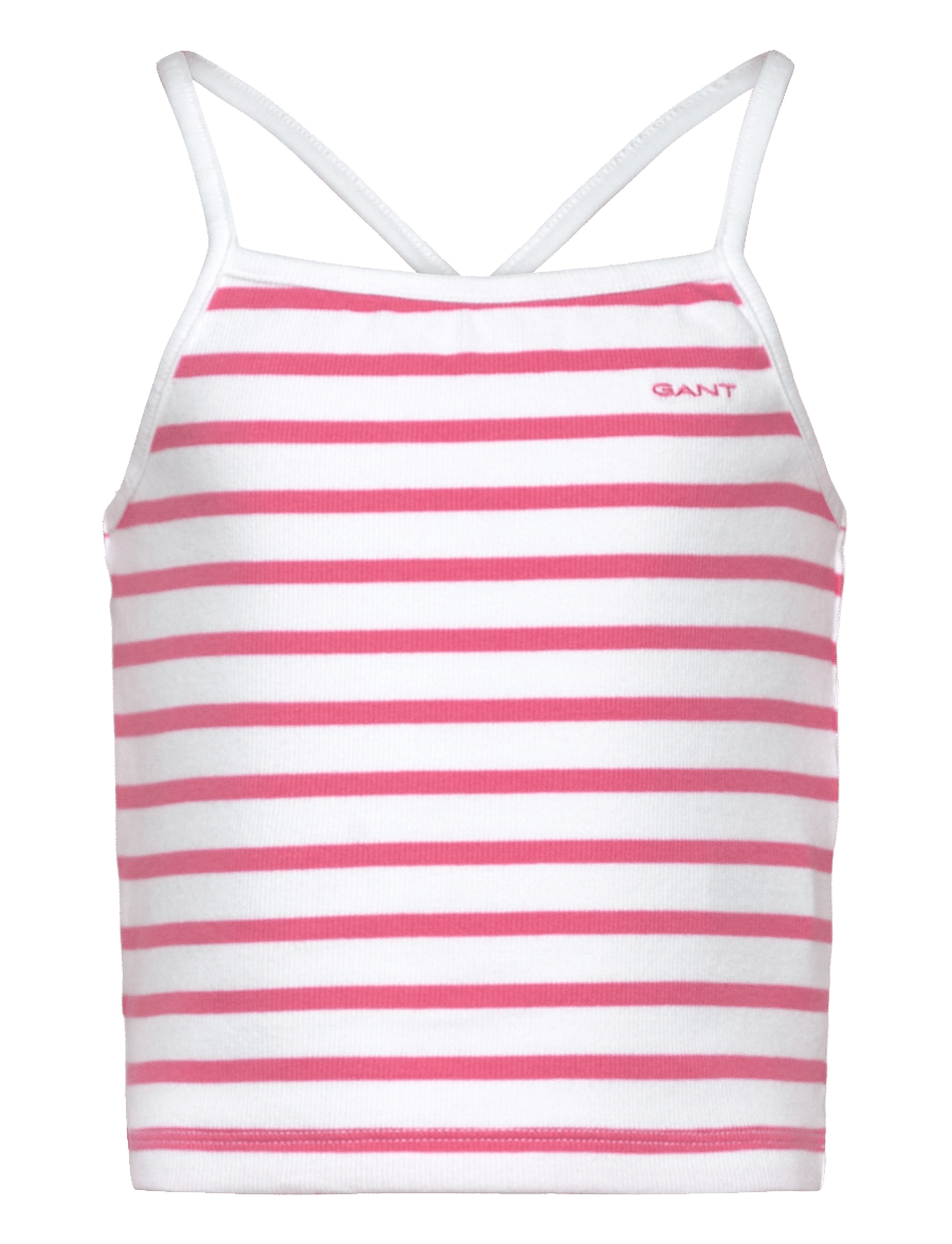 Gant - STRIPED TANK TOP - Ærmeløs undertrøje - blush pink - 0