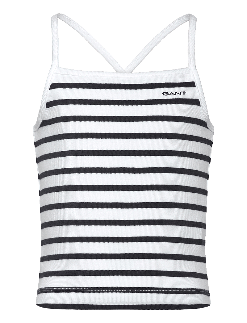 GANT - STRIPED TANK TOP - tank top - evening blue - 0