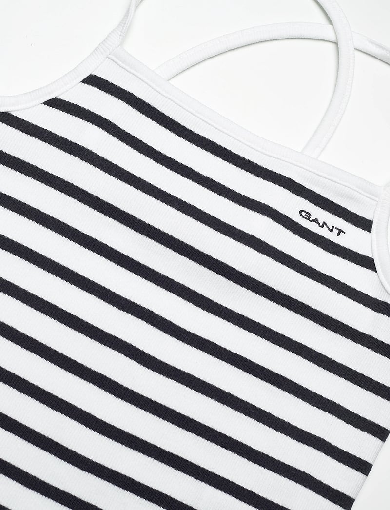 GANT - STRIPED TANK TOP - tank top - evening blue - 2